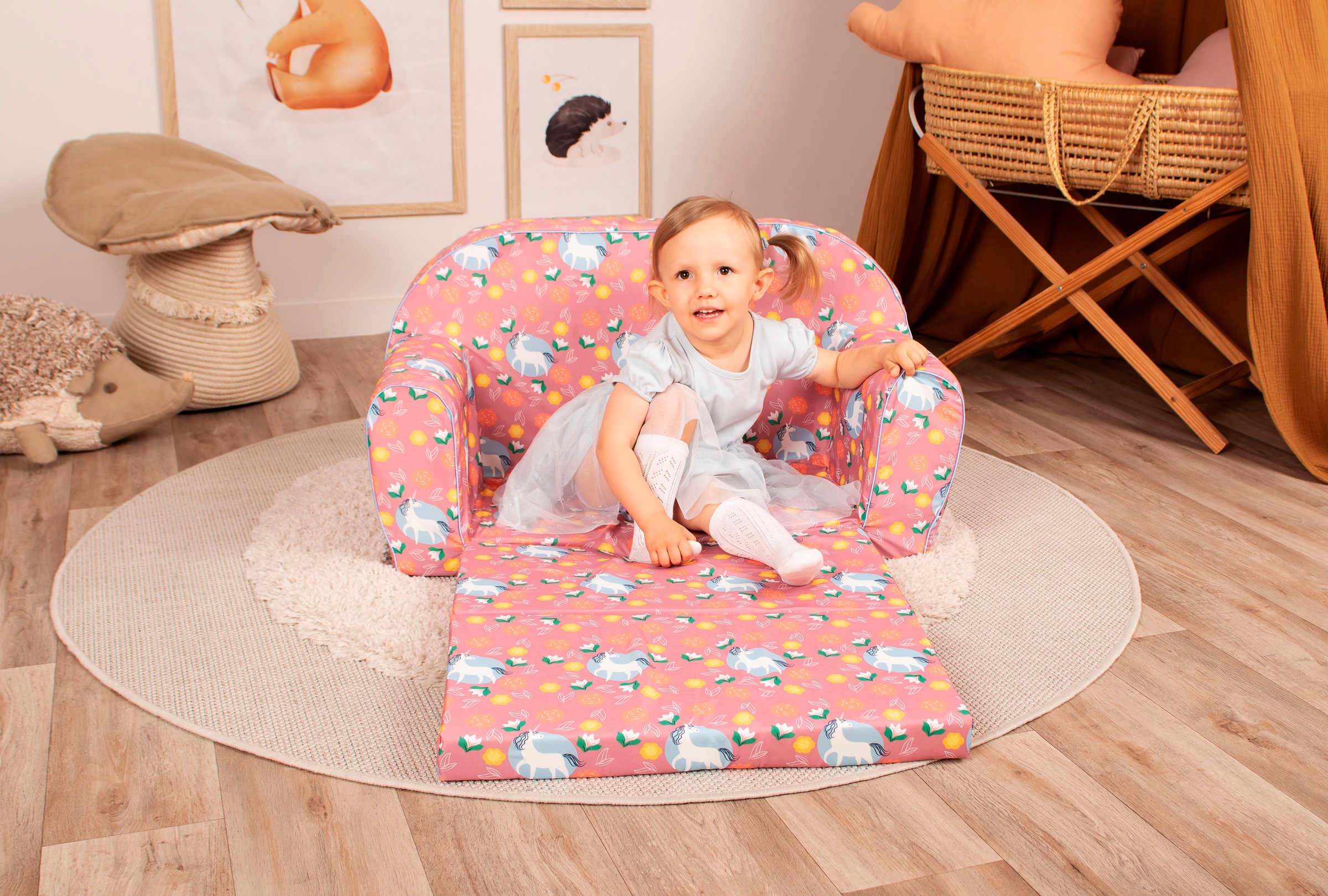 Knorrtoys® Sofa »Einhorn pink«, für Kinder; Made in Europe