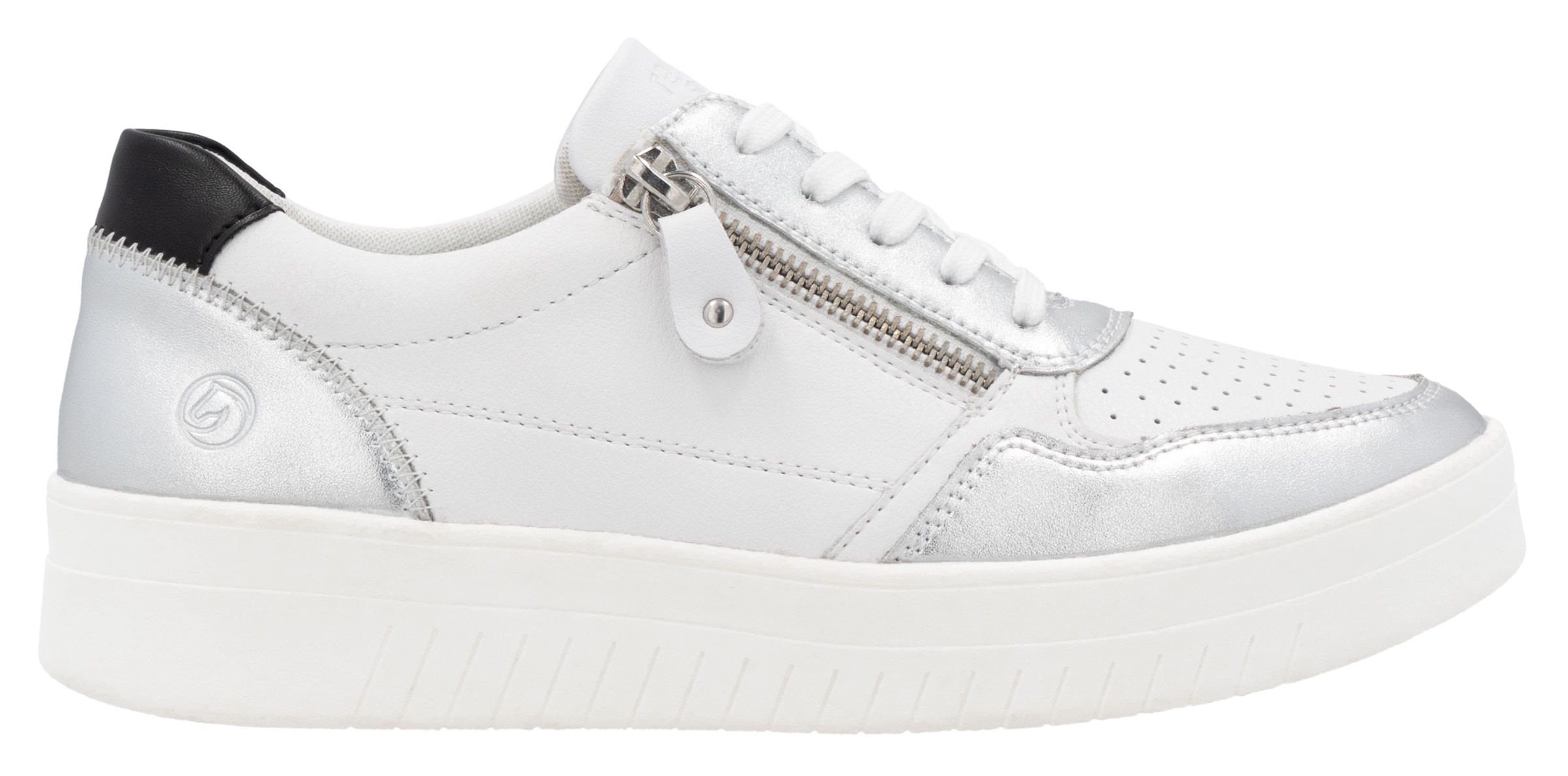 Remonte Plateausneaker  , Freizeitschuh, Halbschuh, Schnürschuh mit Schaftrandpolsterung