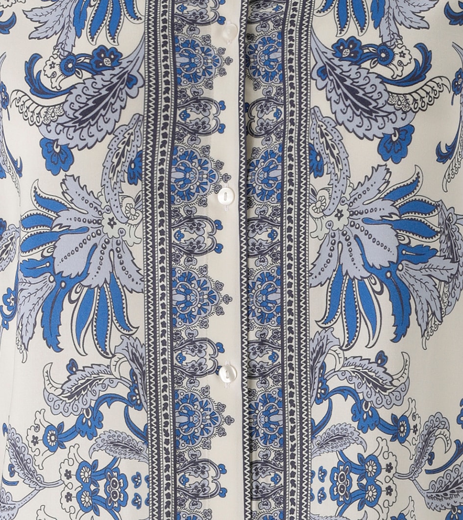 Aniston PLUS Hemdbluse mit edler Blumendruck - NEUE KOLLEKTION