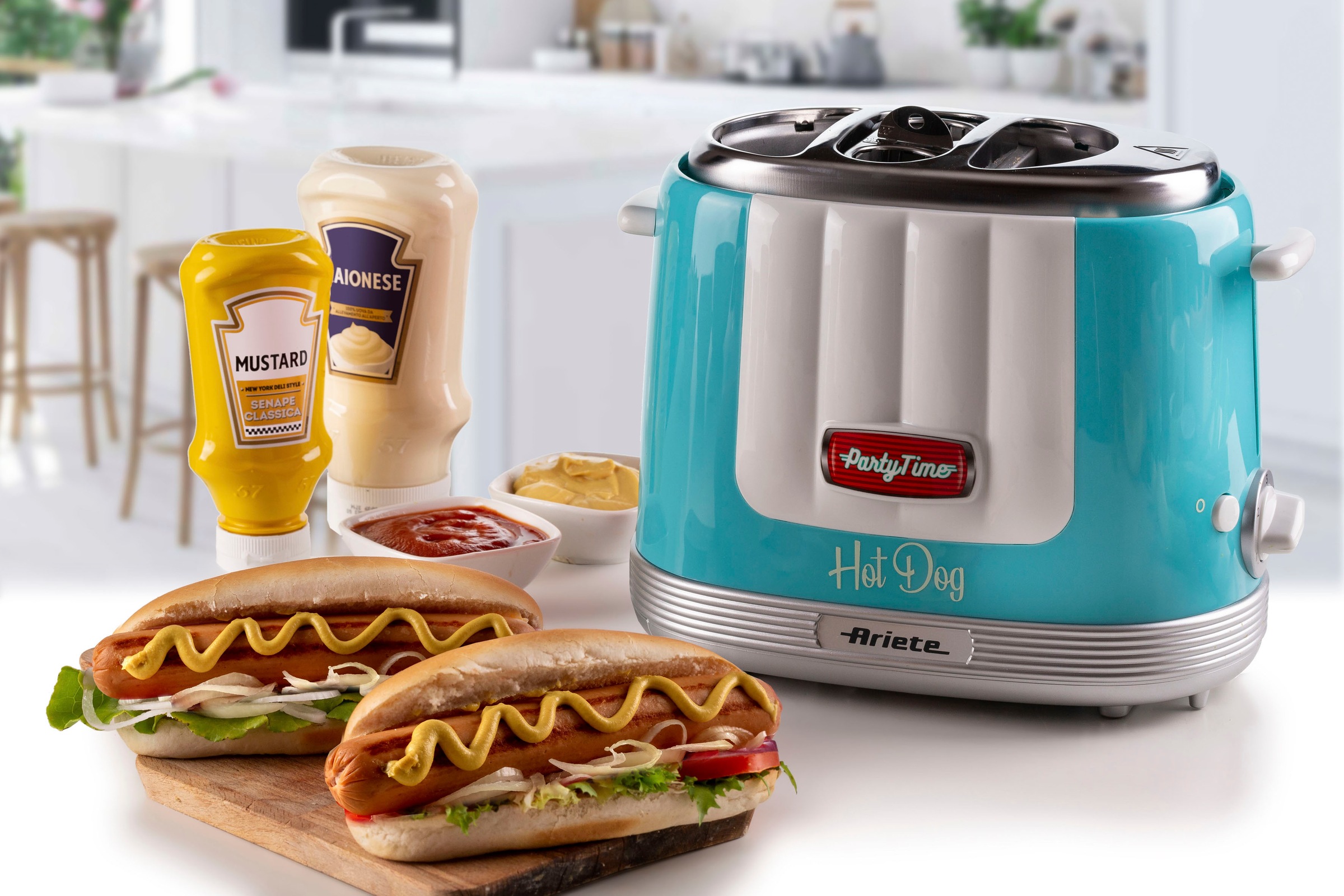 Ariete Hotdog-Maker »206B Party Time blau«, 650 W günstig online kaufen