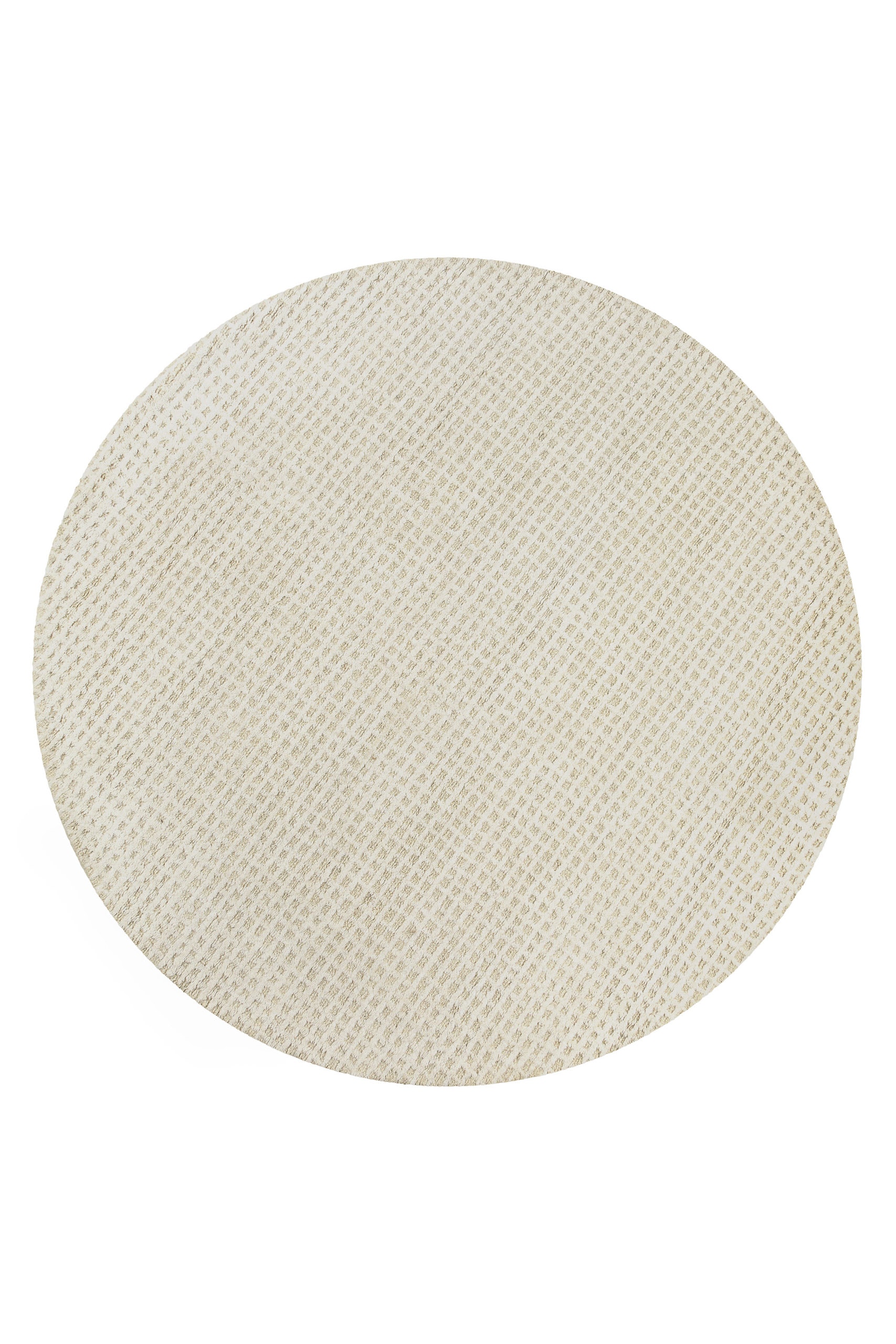 Wecon home Teppich »Hamptons THIRTY«, rund, 17 mm Höhe, Kurzflor, Wohnzimmer, Schlafzimmer, elegant, robust, kariert