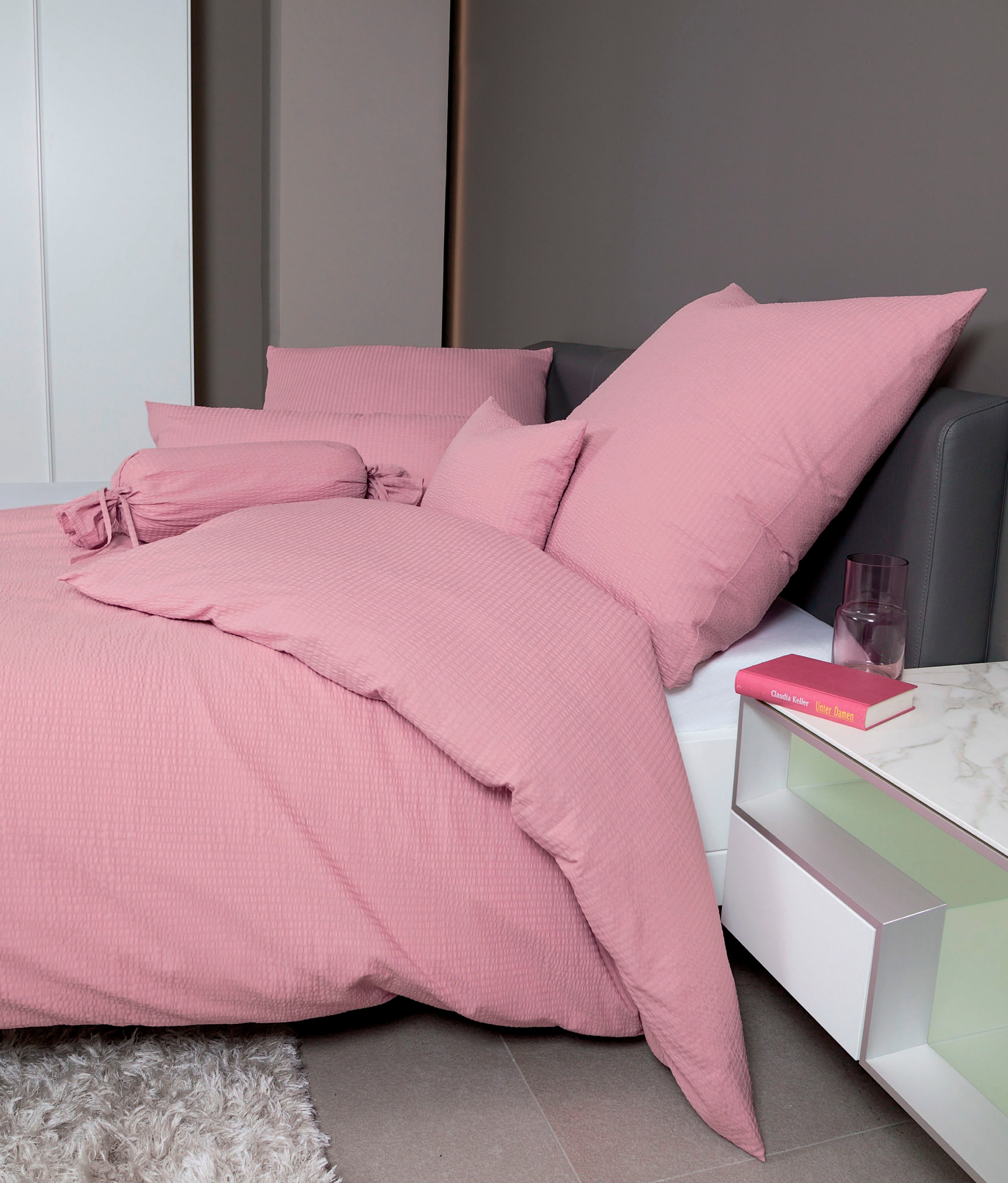 Janine Bettwäsche »PIANO 0125 31 135X200,80x80« 2 Stk. tlg. mit Reißverschl günstig online kaufen