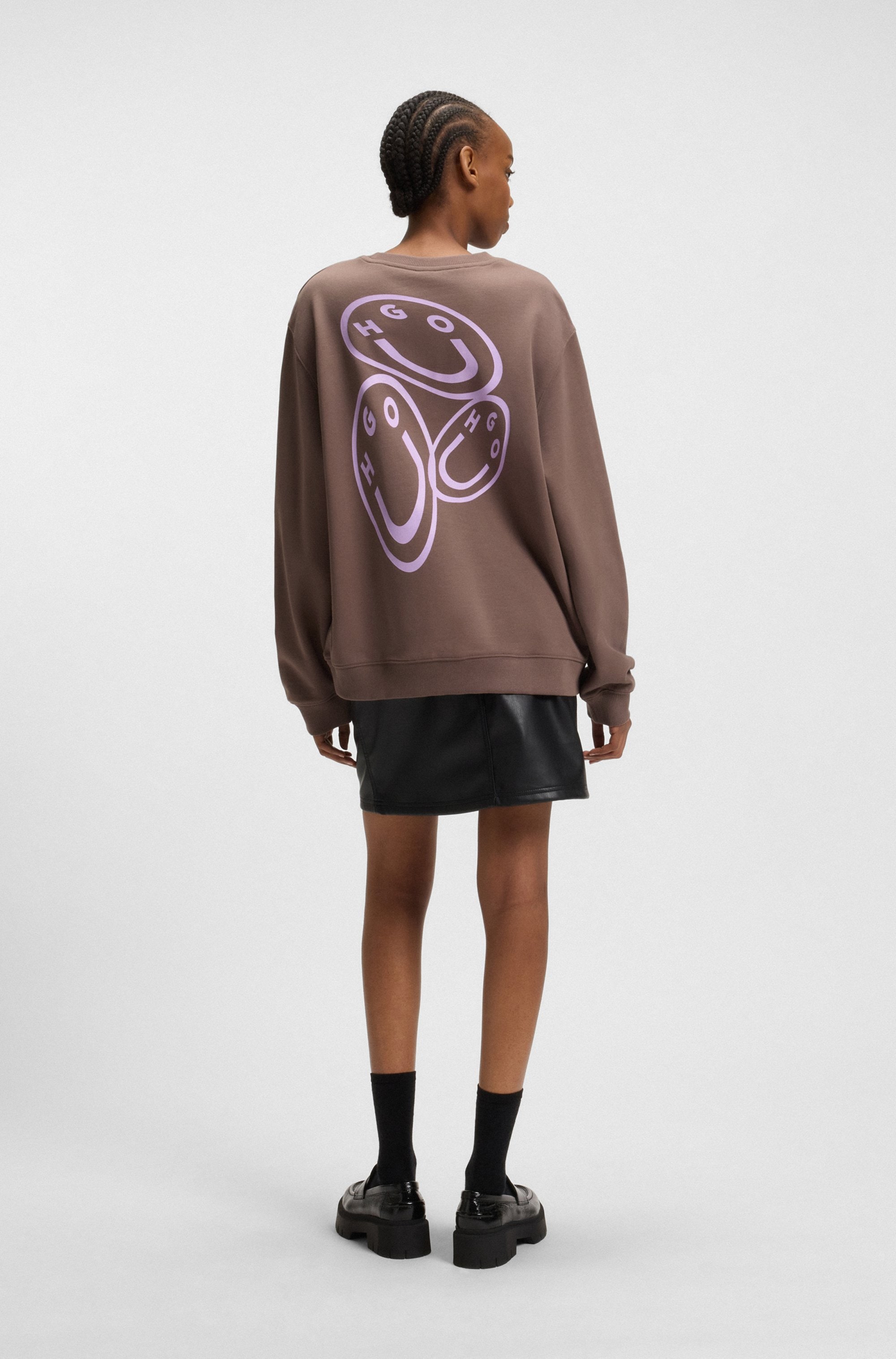 HUGO Blue Sweatshirt »Oversized Crew«