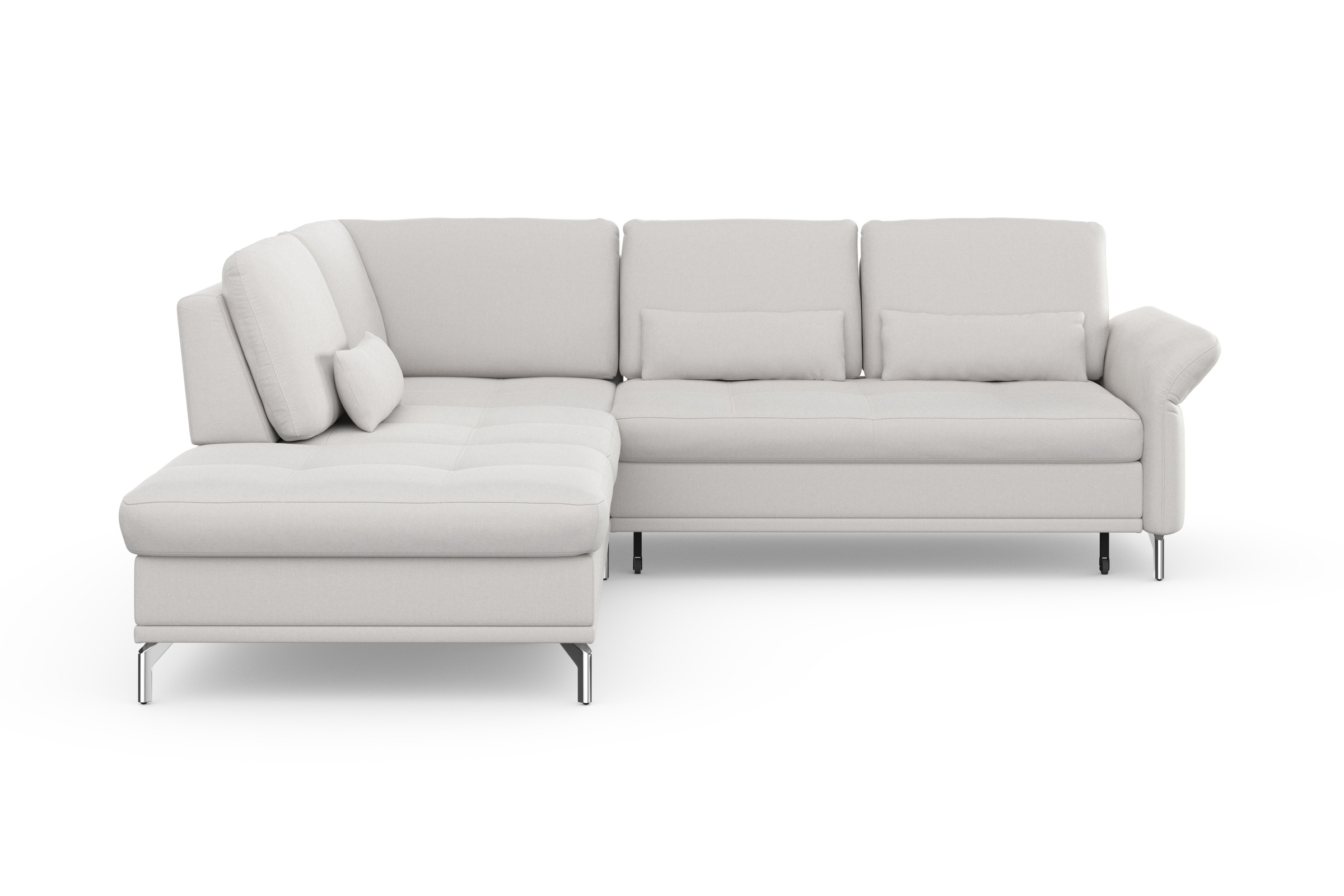 Home affaire Ecksofa »Palm Beach L-Form« Federkern, mit Sitztiefenverstellu günstig online kaufen