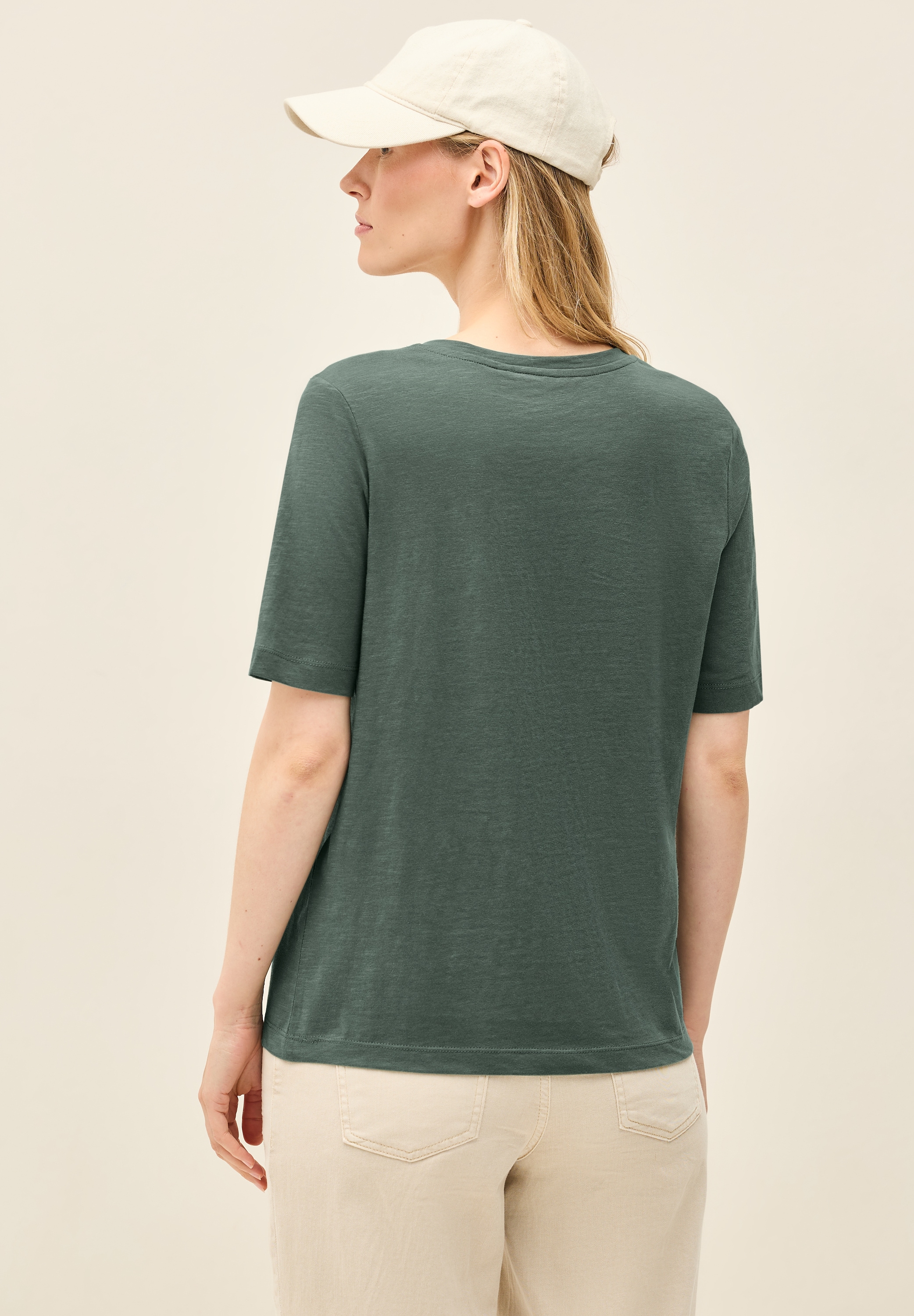Cecil T-Shirt, mit V-Ausschnitt