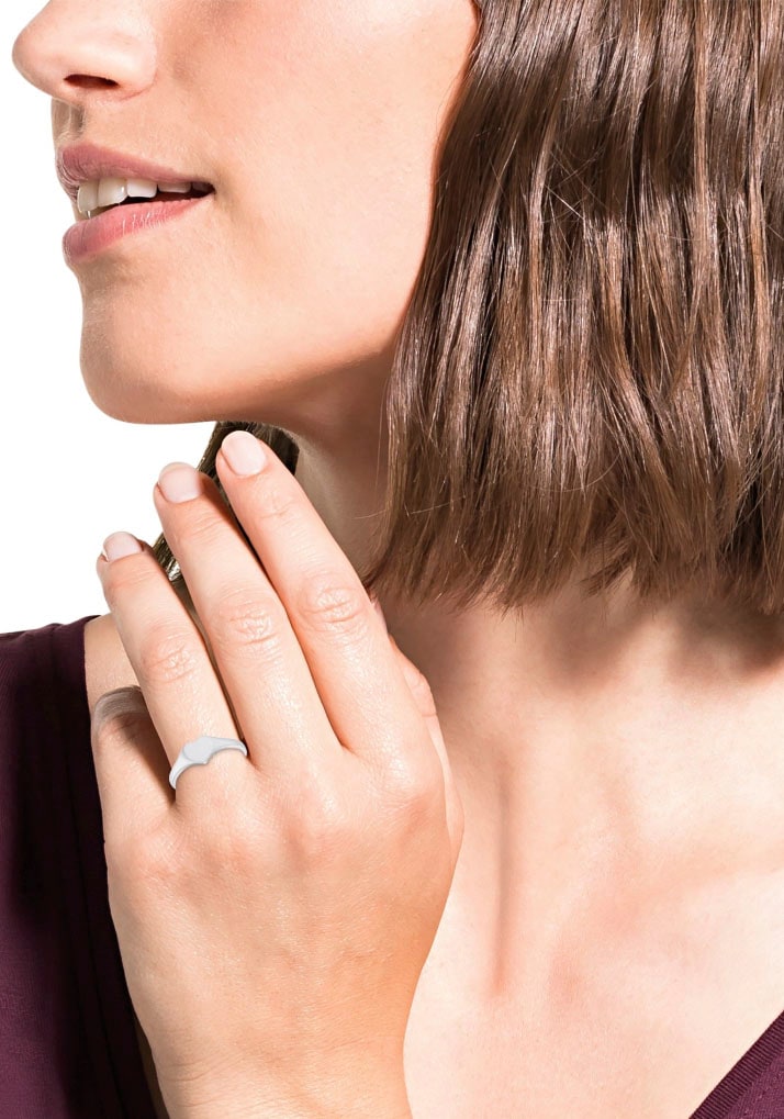 Amor Fingerring »Signet Heart«