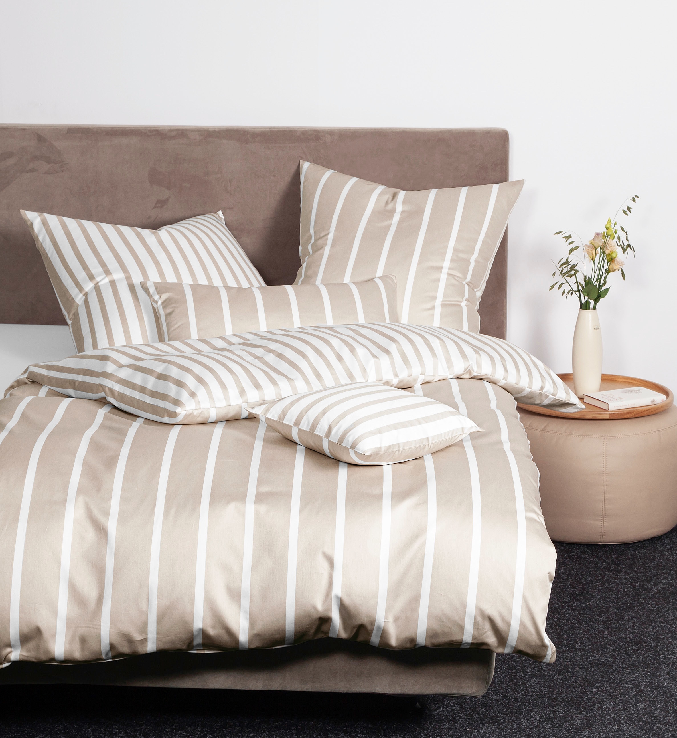 Janine Wendebettwäsche »Interlock-Jersey59028 3«, mit Reissverschluss günstig online kaufen