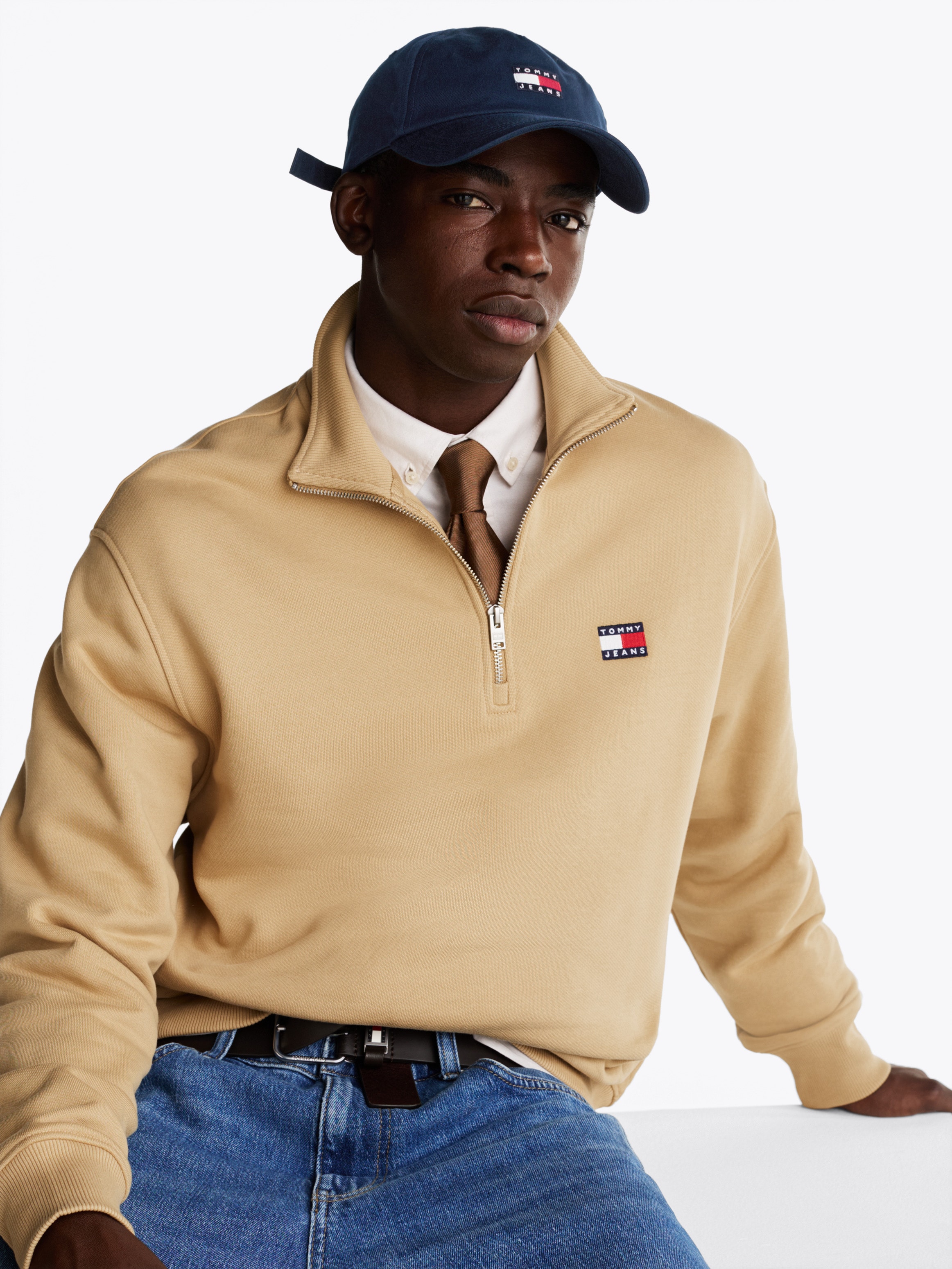 Tommy Jeans Baseball Cap »TJM HERITAGE CORE CAP«, Klemmverschluss, große Logostickerei