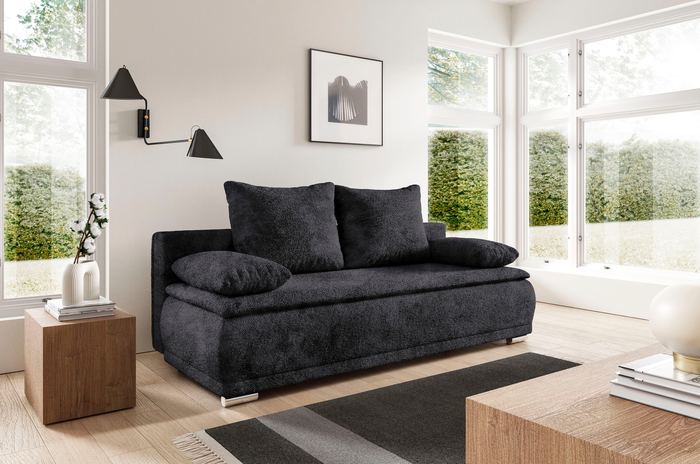 WERK2 Schlafsofa »Biggi«, 2-Sitzer Sofa & Schlafcouch