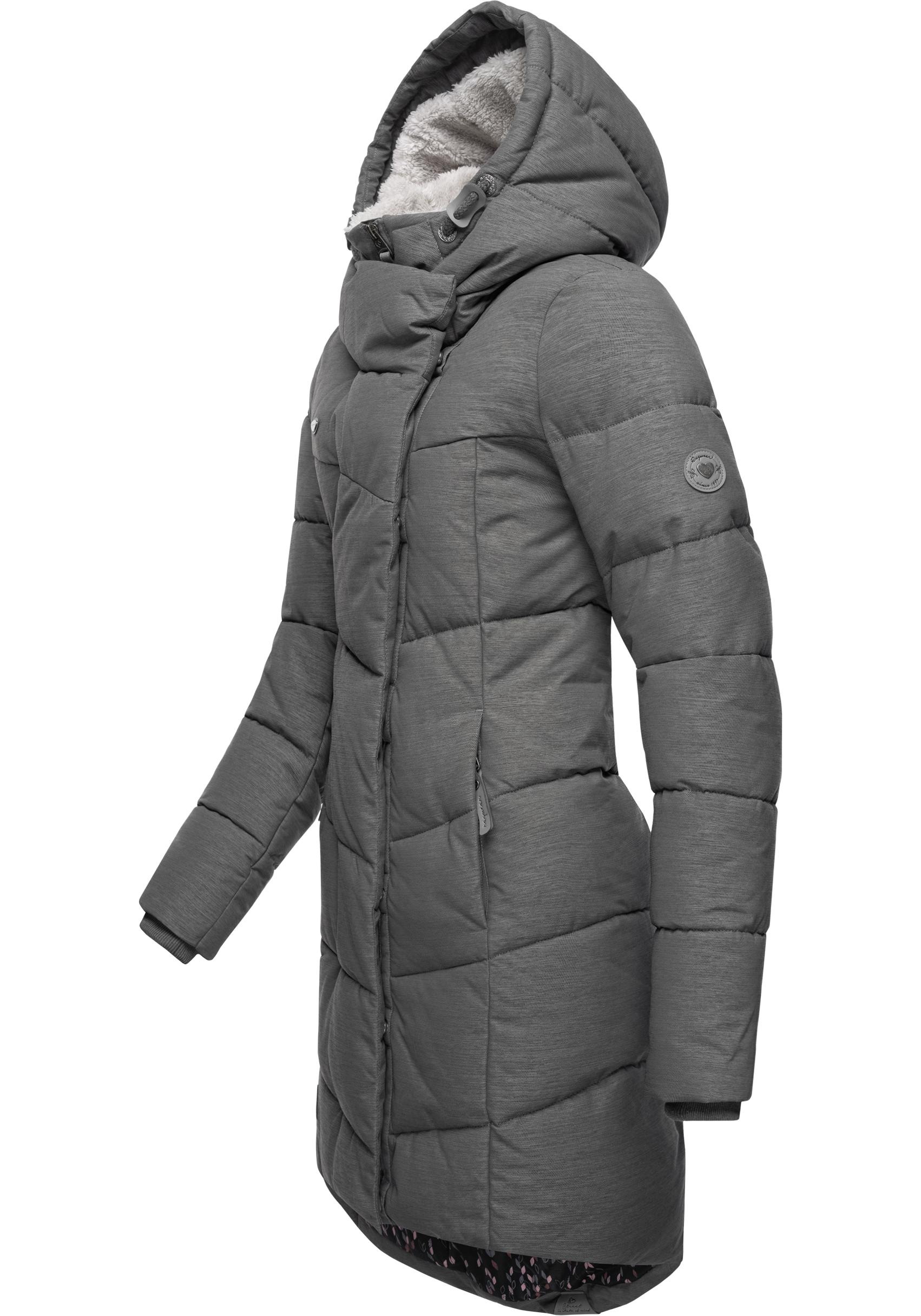und Kapuze stylischer »Pavla«, bestellen Teddyfutter Winterparka online Ragwear mit Wintermantel