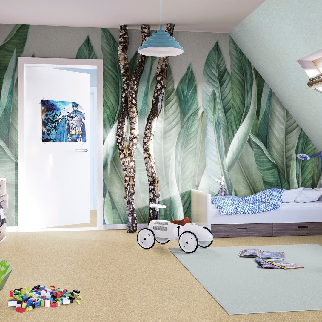 Vorwerk Teppichboden »Passion 1005 (Luco), Schlinge - meliert, Made in Germany«, rechteckig, 6 mm Höhe, Wohnzimmer, Schlafzimmer, Kinderzimmer, Breite 400/500 cm