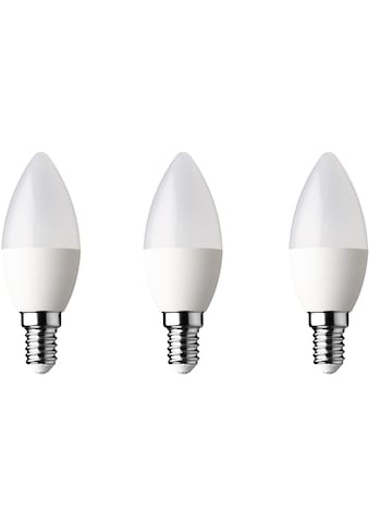 WOFI LED-Leuchtmittel »Led_smd C35 E14 _ 3er Set«, E14, 3 St., Warmweiß kaufen