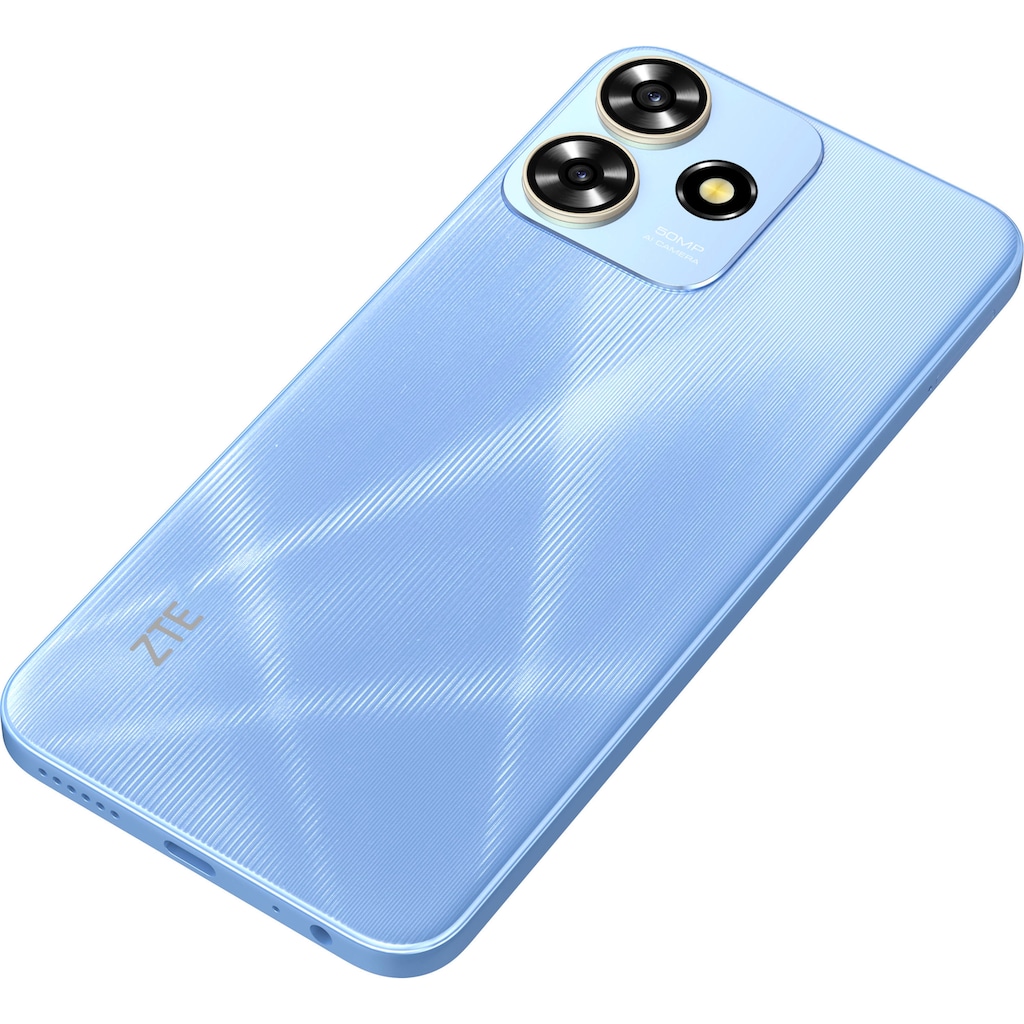 ZTE Smartphone »Blade A73«, blau, 16,76 cm/6,6 Zoll, 128 GB Speicherplatz, 50 MP Kamera