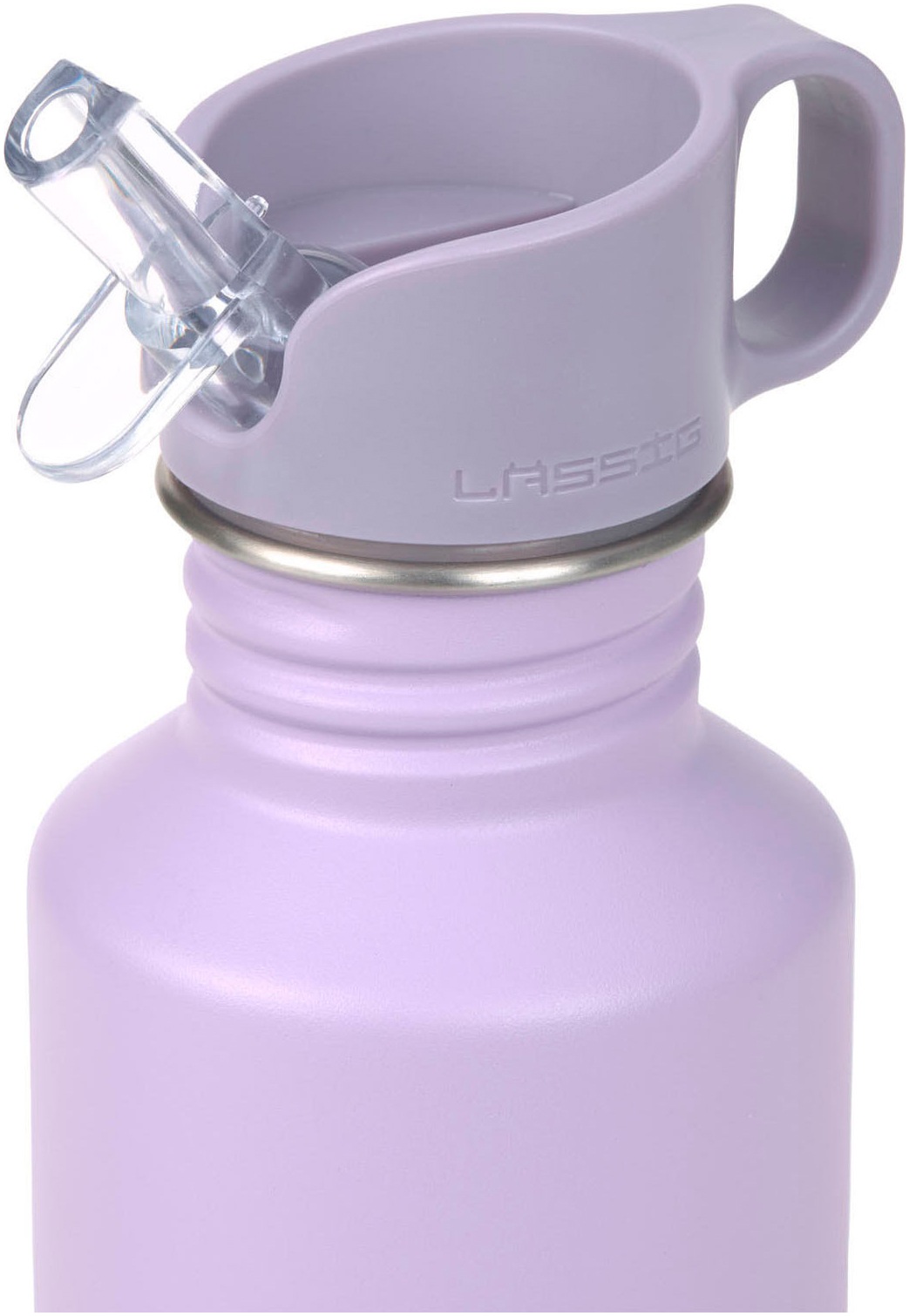 LÄSSIG Trinkflasche »Little Gang, Heart, lilac«, inkl. Sportverschluss