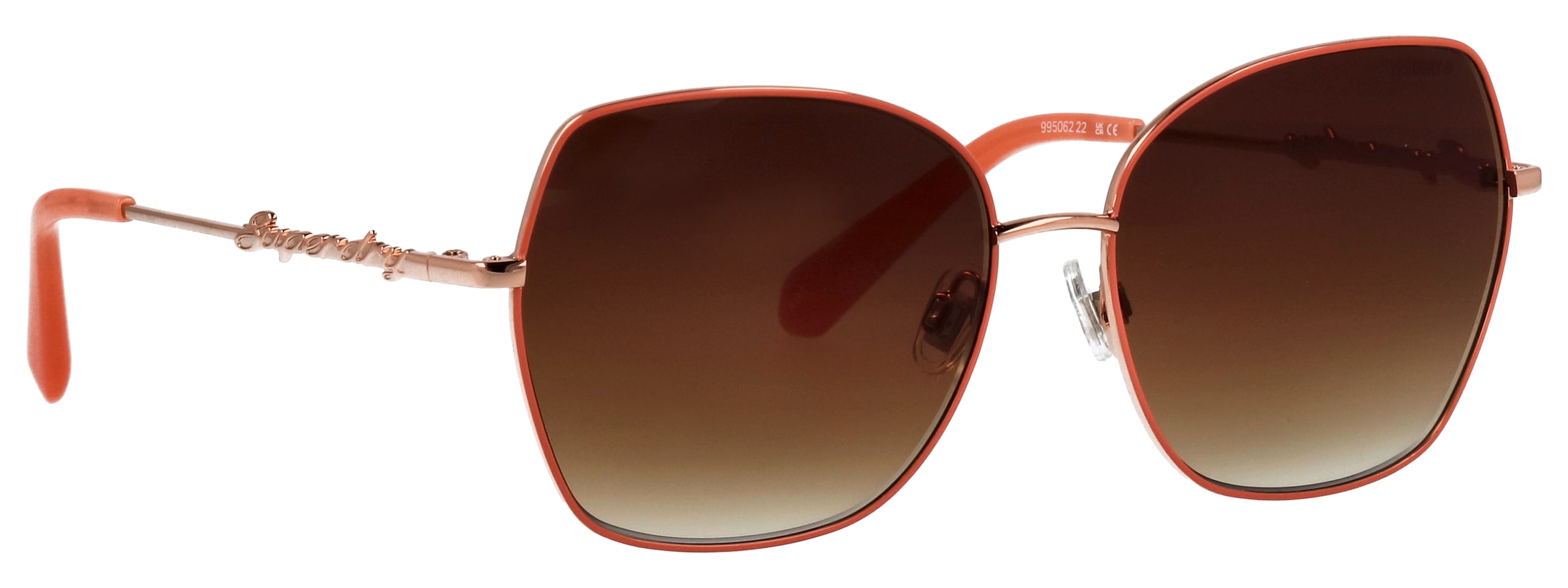 Superdry Sonnenbrille »Modell 995062« Form Butterfly, Logoschriftzug auf Bügel, Metallfassung