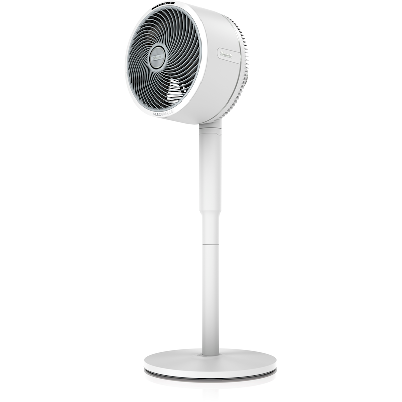 SHARK Akku-Standventilator »FlexBreeze FA220EU« 28, 7 cm Durchmesser Flüsterleiser Ventilator kabelllos & kabelgebunden einsetzbar weiß UV- und...