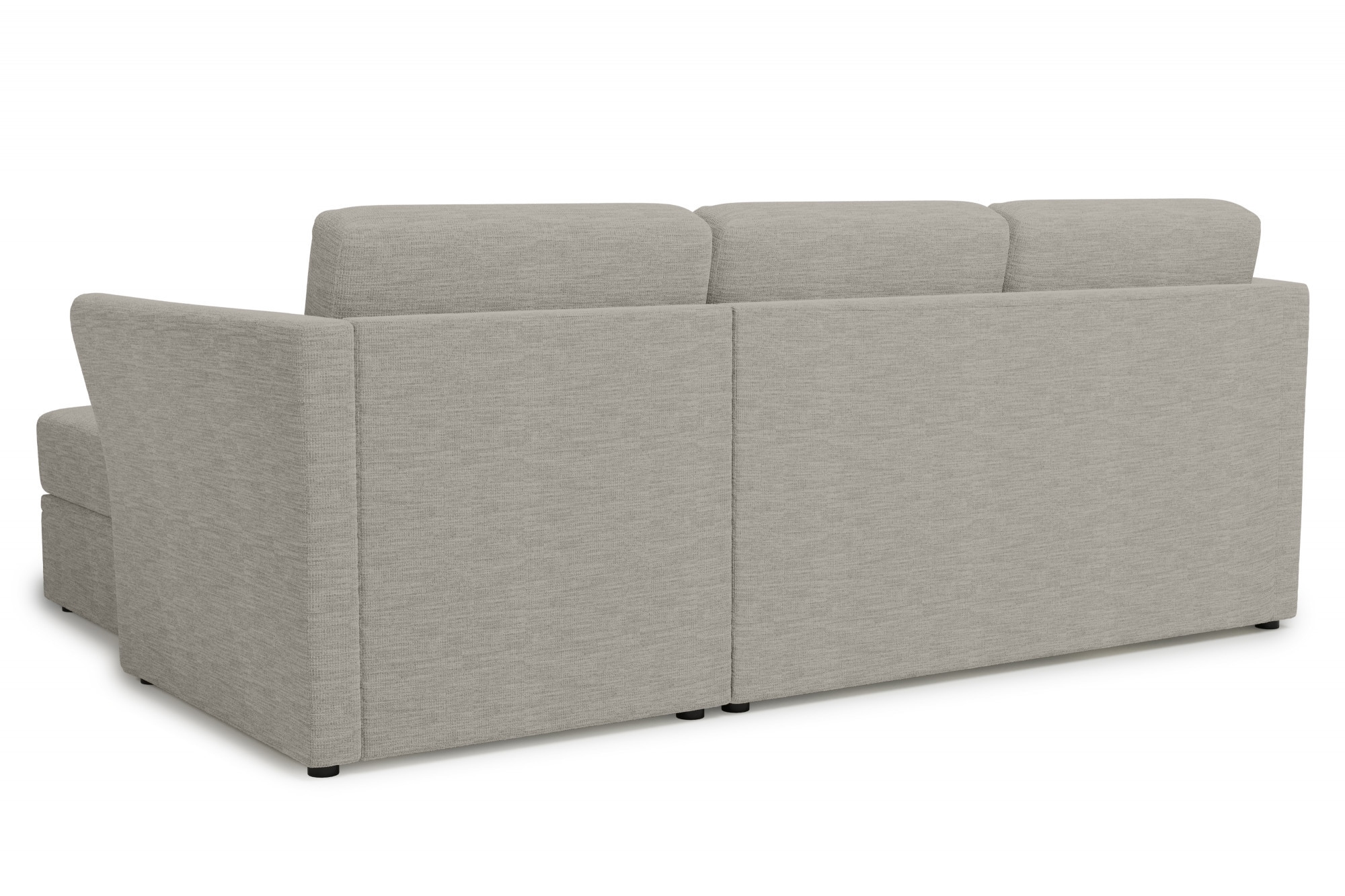 Home affaire Ecksofa »Lavars, L-Form, Schlafsofa«, mit Bettfunktion und Stauraum, in zwei verschiedenen Bezugsqualitäten