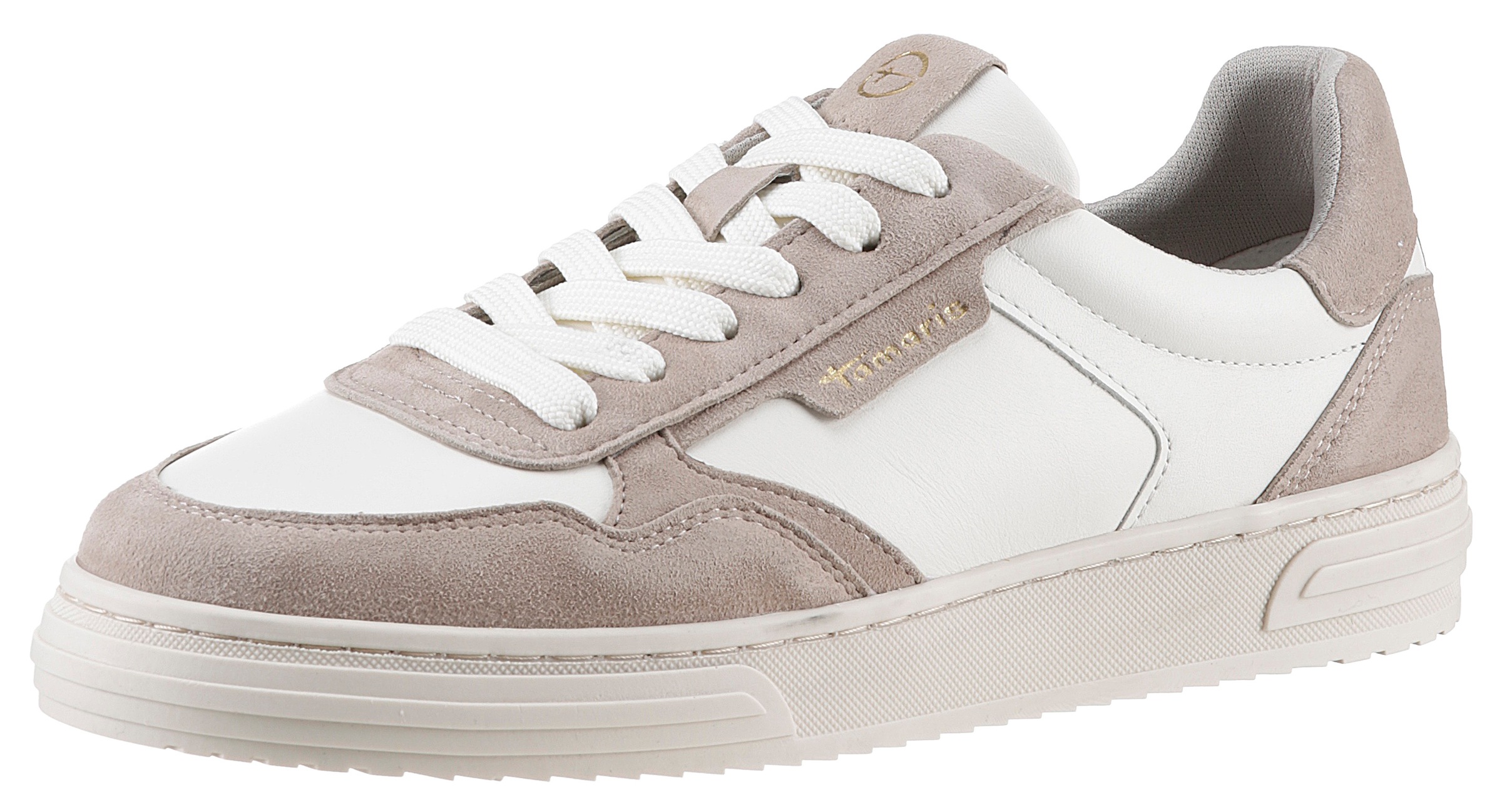 Tamaris Plateausneaker, Freizeitschuh, Halbschuh, Schnürschuh, herausnehmbare Innensohle