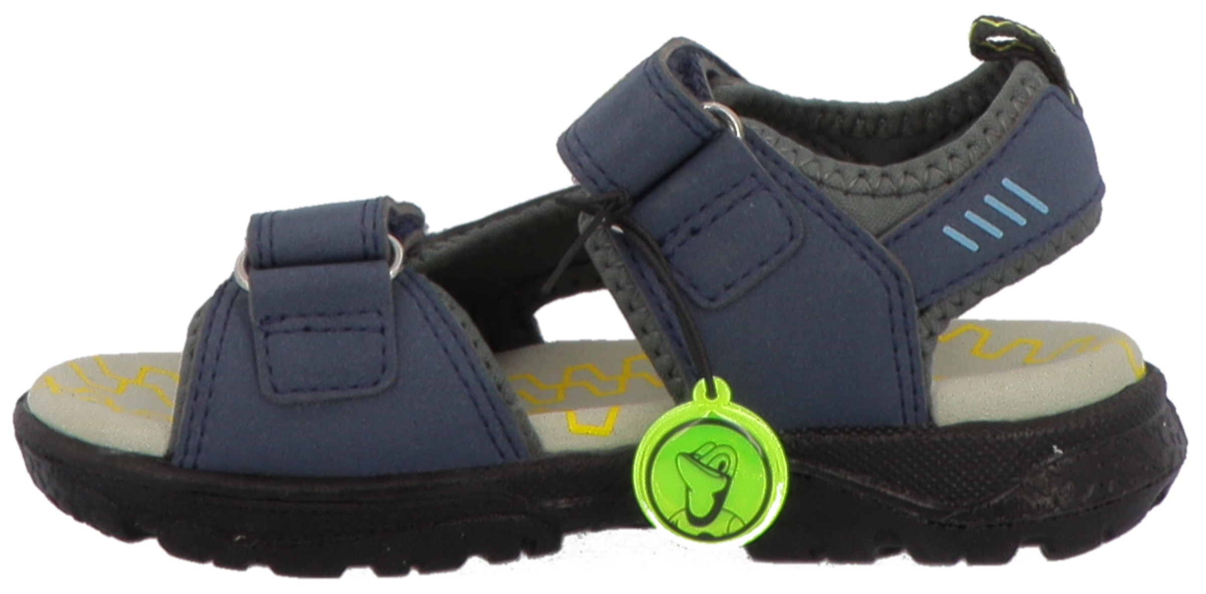 Lurchi Sandale »Blinkschuh WMS: Kodo«, Klettschuh, Outdoorschuh, Größenschablone zum Download
