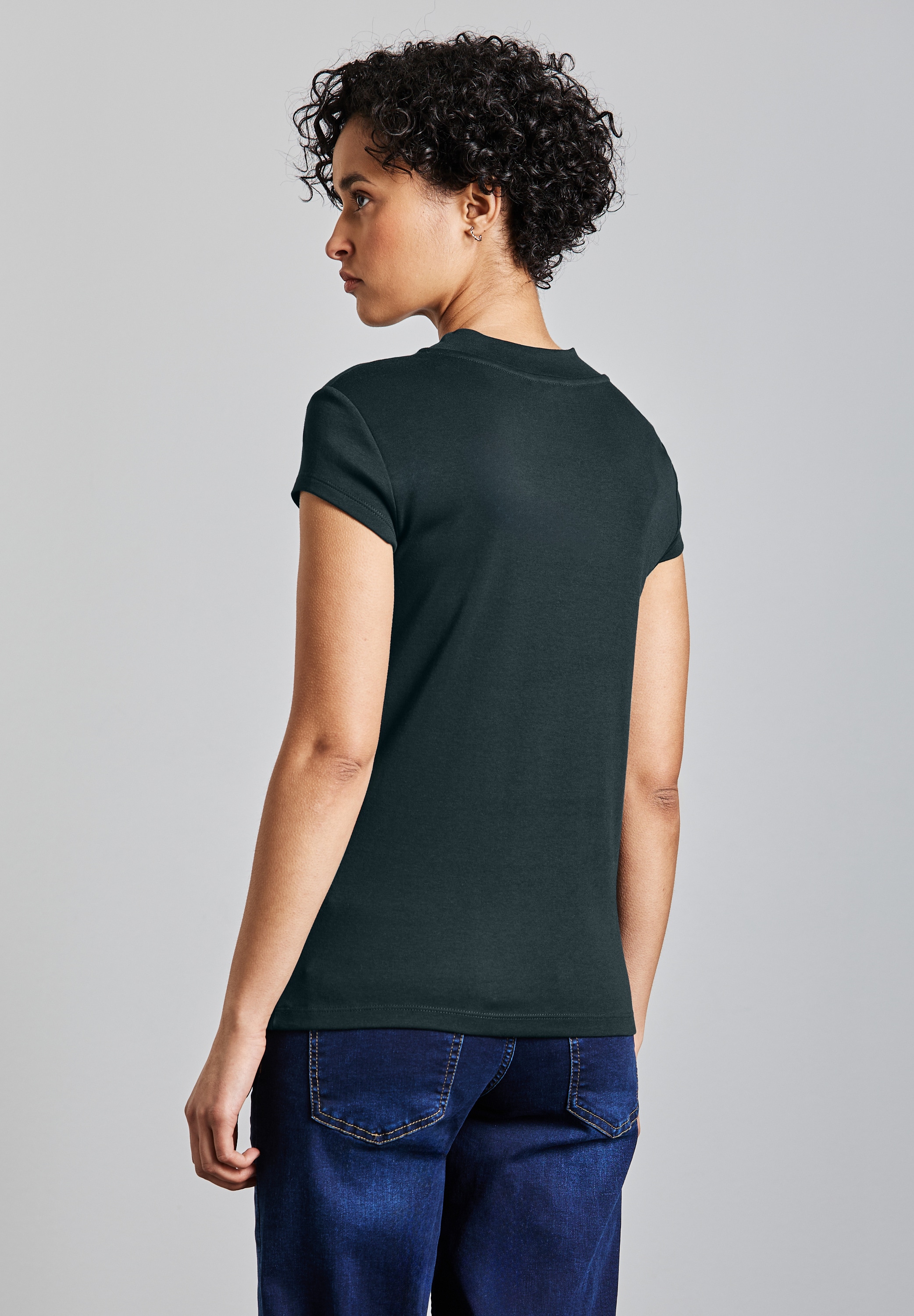 STREET ONE T-Shirt, mit Rollkragen