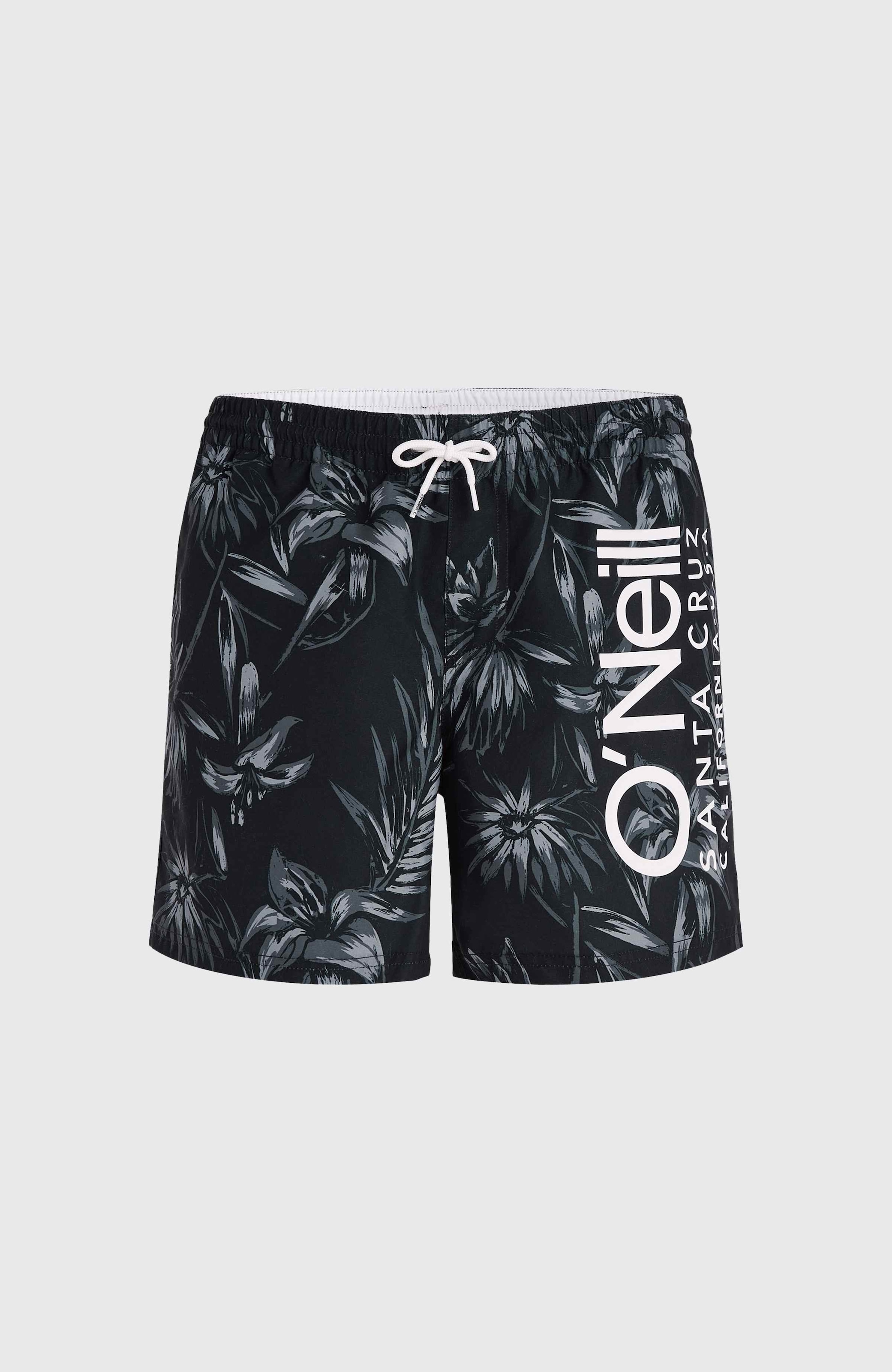 O'Neill Badeshorts »MIX & MATCH CALI FLORAL 16'' SWIM SHORTS« mit Logodruck, mit Kordel, pflegeleicht, aus Polyester