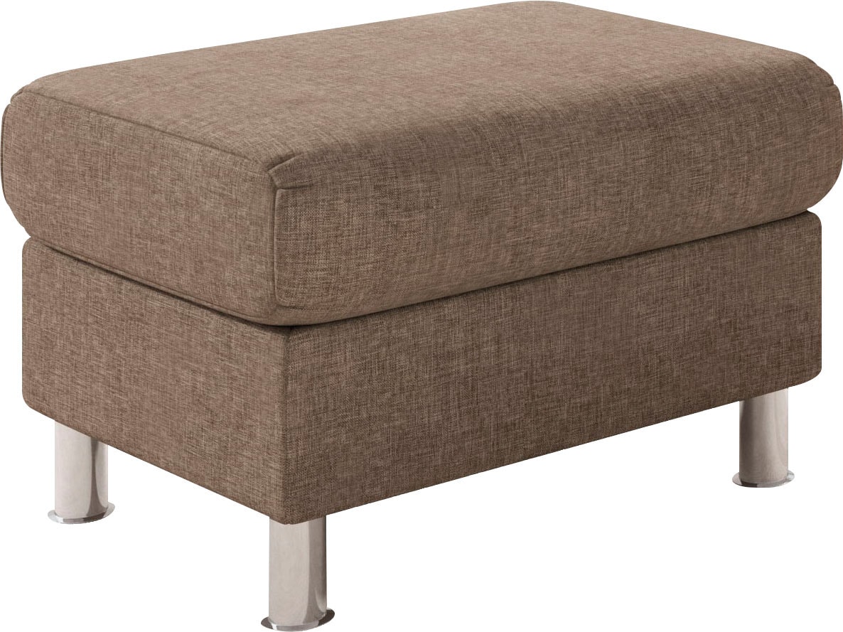 TRENDMANUFAKTUR Hocker "Rondo II zeitlos und bequem" wahlweise mit komforta günstig online kaufen