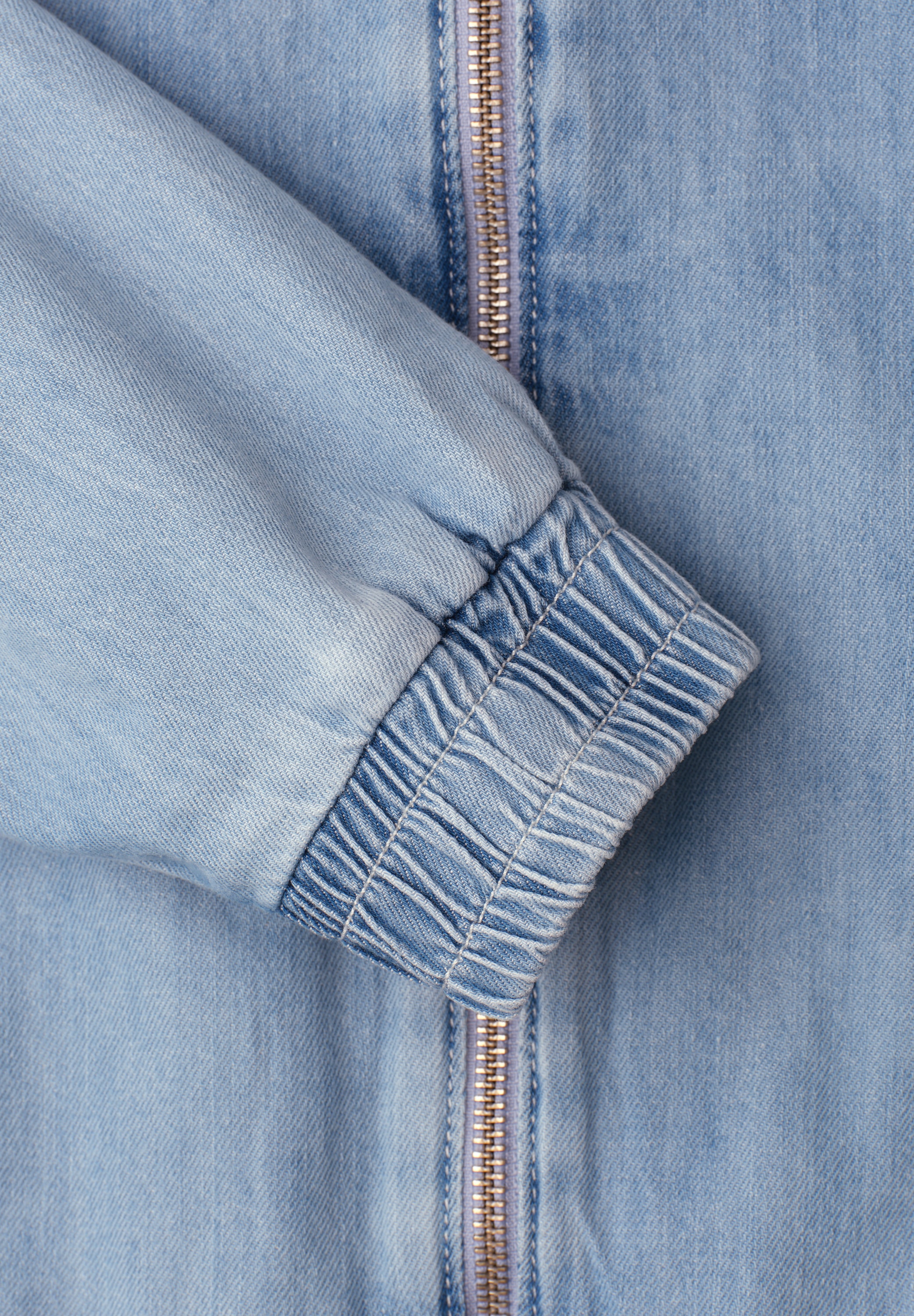 STREET ONE Blouson ohne Kapuze im Denim-Look mit Taschen