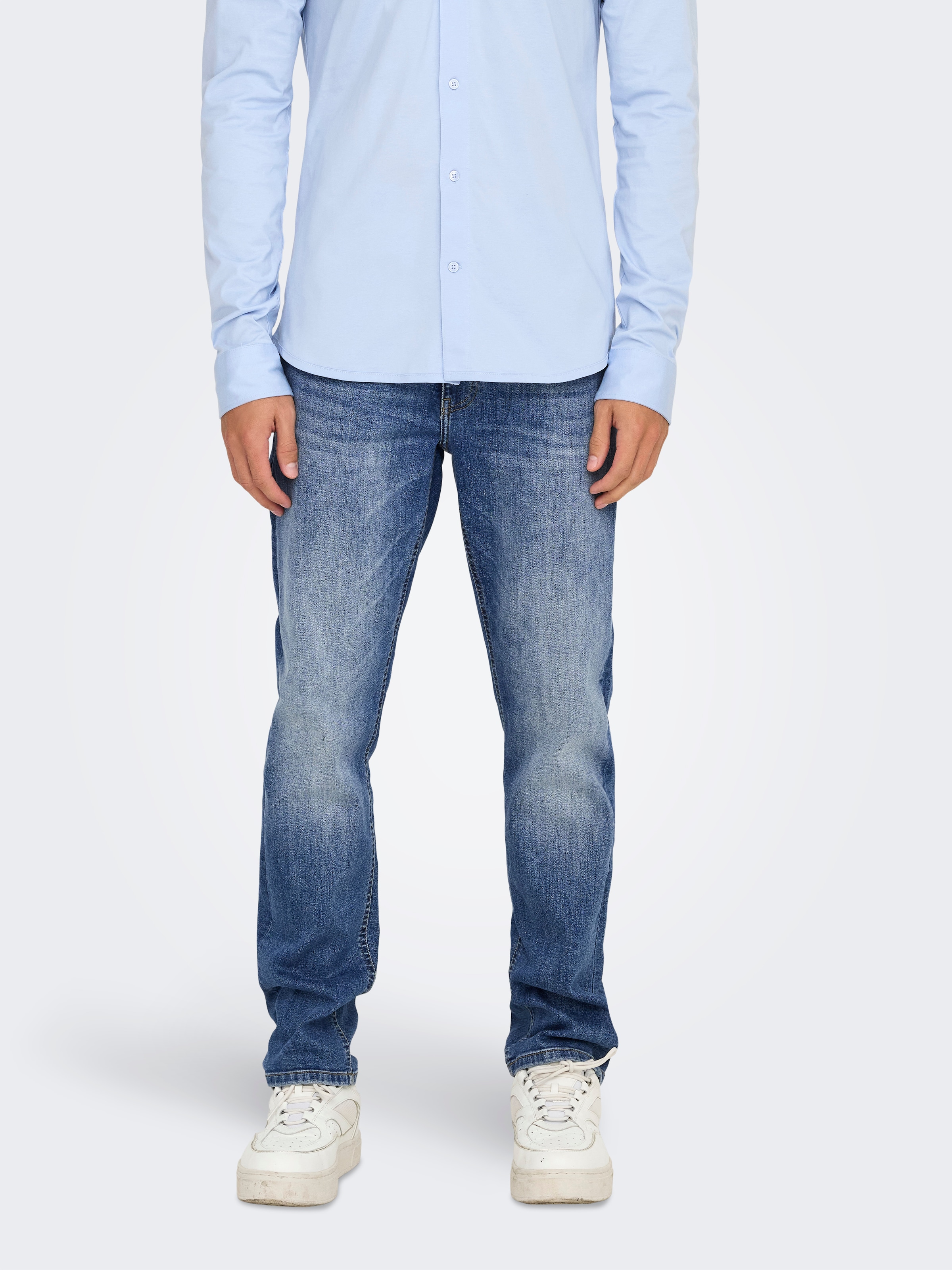 ONLY & SONS Regular-fit-Jeans »ONSWEFT REG. BOX AZG DNM MU OTL«