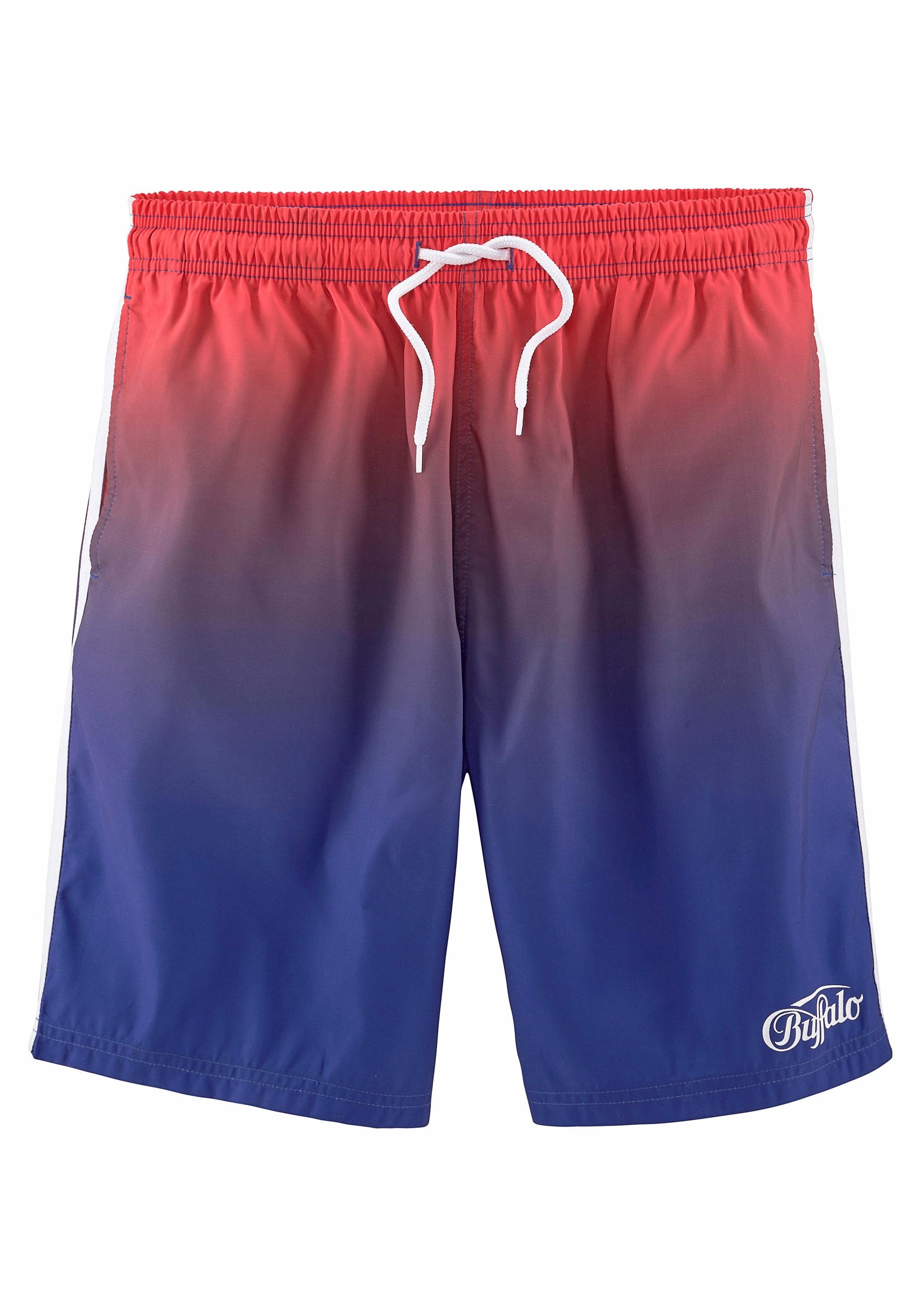 2. Bild von Buffalo Badeshorts, mit Farbverlauf