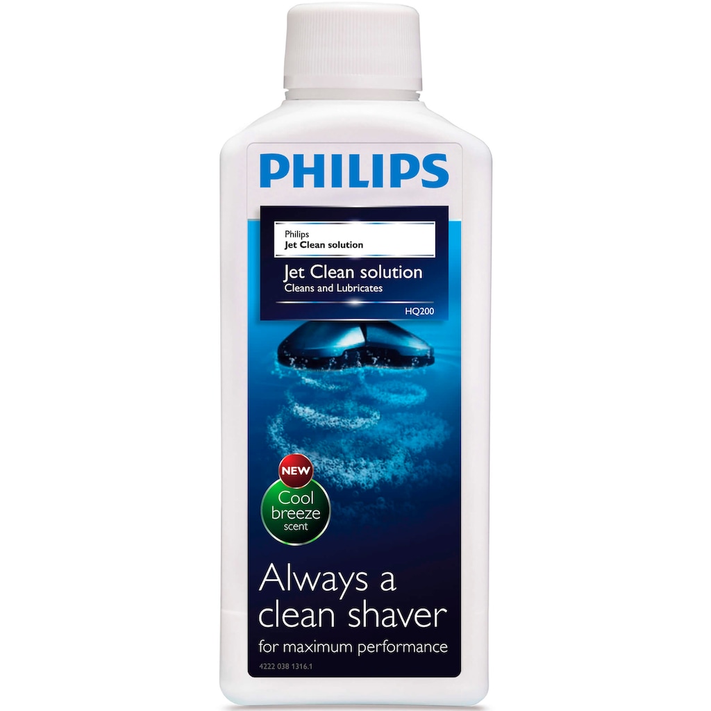 Philips Elektrorasierer Reinigungslösung »Jet Clean HQ200/50«, (1 St.), Für eine gründliche Reinigung Ihrer Scherköpfe
