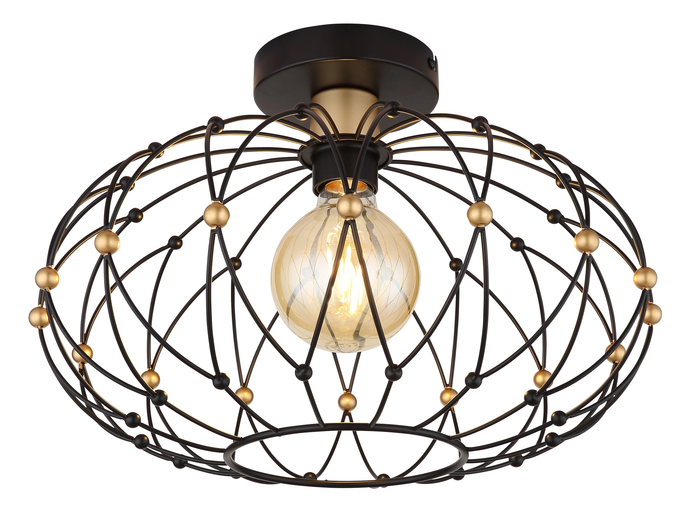 GLOBO LIGHTING Deckenleuchte »GREYS« E27 1 Stk. Deckenlampe Wohnzimmer-Leuc günstig online kaufen