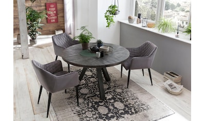 SIT Esstisch »Tops&Tables«, mit Massivholzplatte aus Mangoholz, runder Tisch kaufen