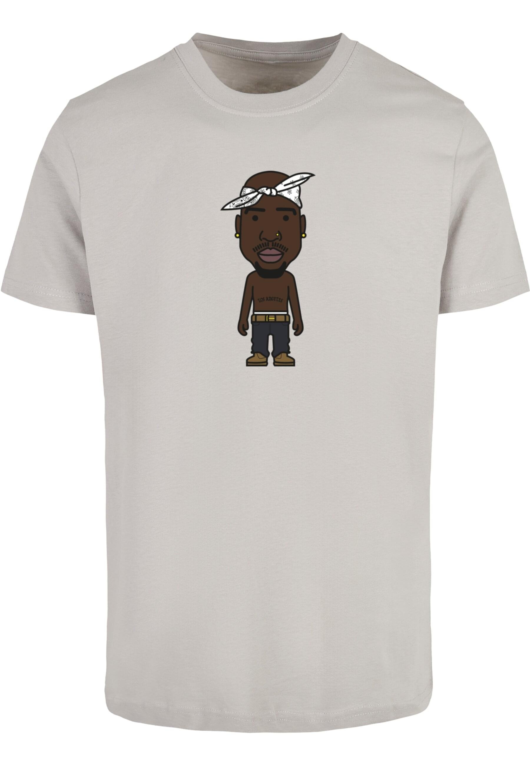 MisterTee Kurzarmshirt »MisterTee Herren LA Sketch Tee« 1 Stk.