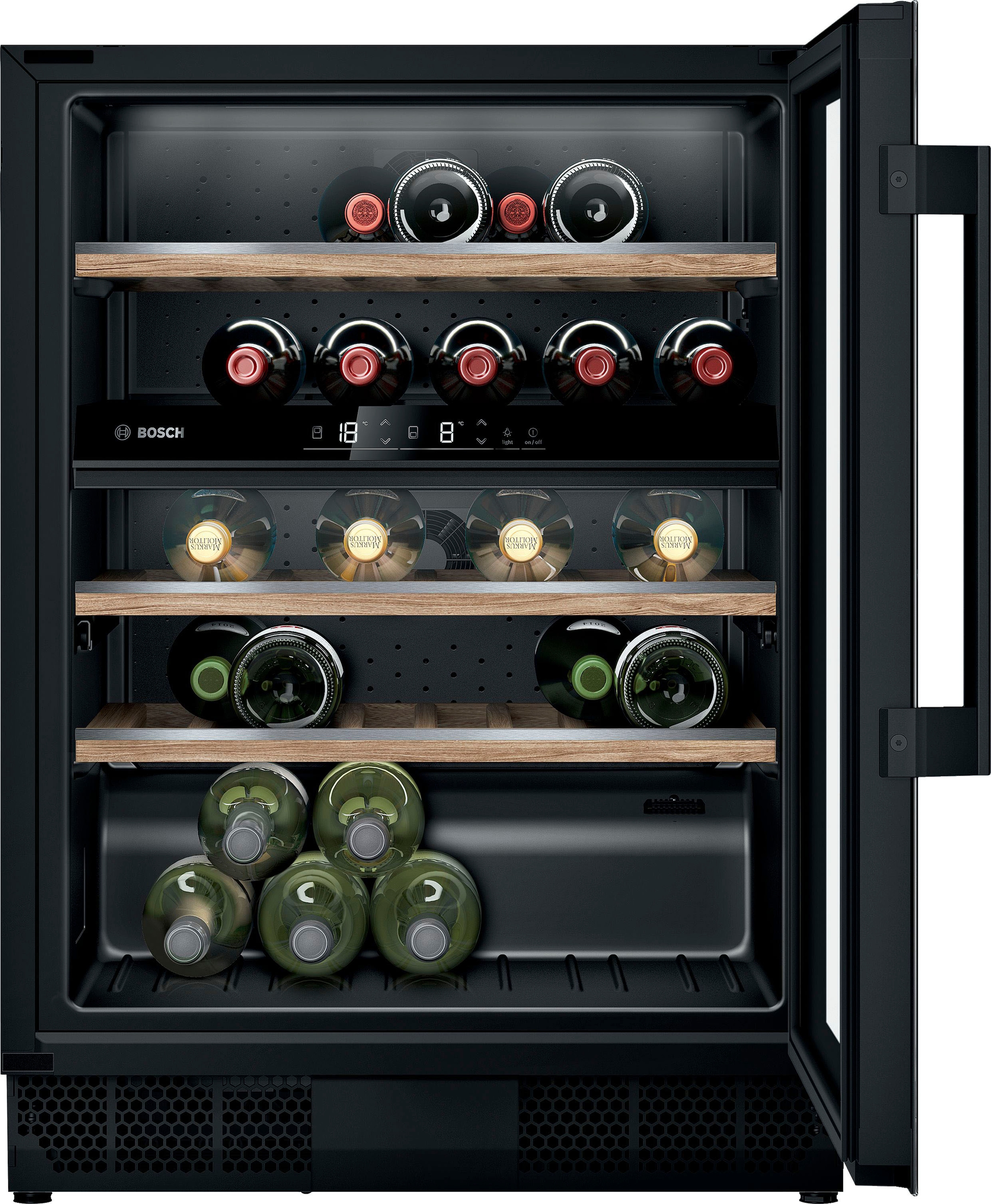 BOSCH Weinkühlschrank »KUW21AHG0«, für 44 Standardflaschen 075l online bei á