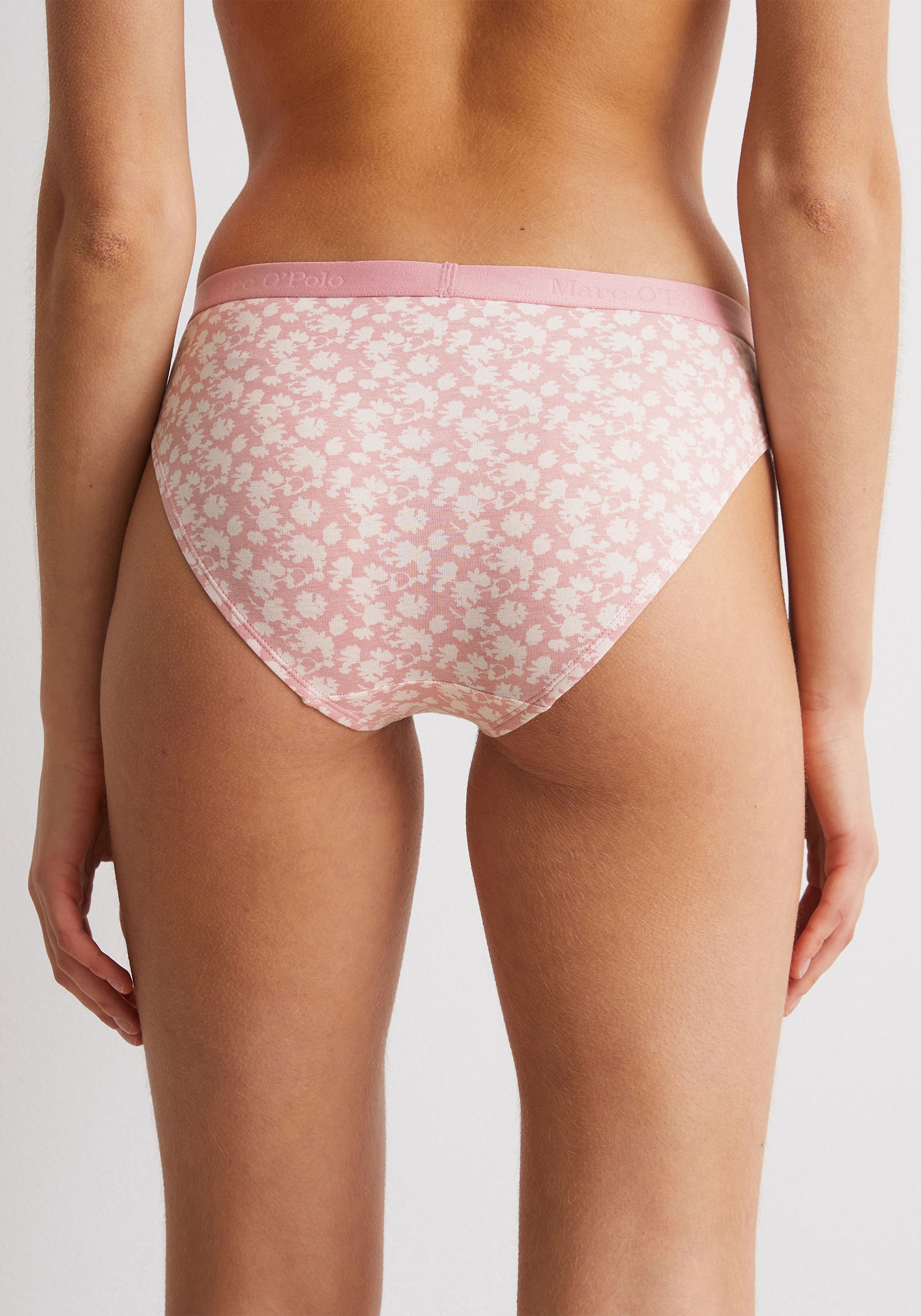 Marc O'Polo Slip »Essentials«, (3er Pack), mit elastischem Bund mit Logo