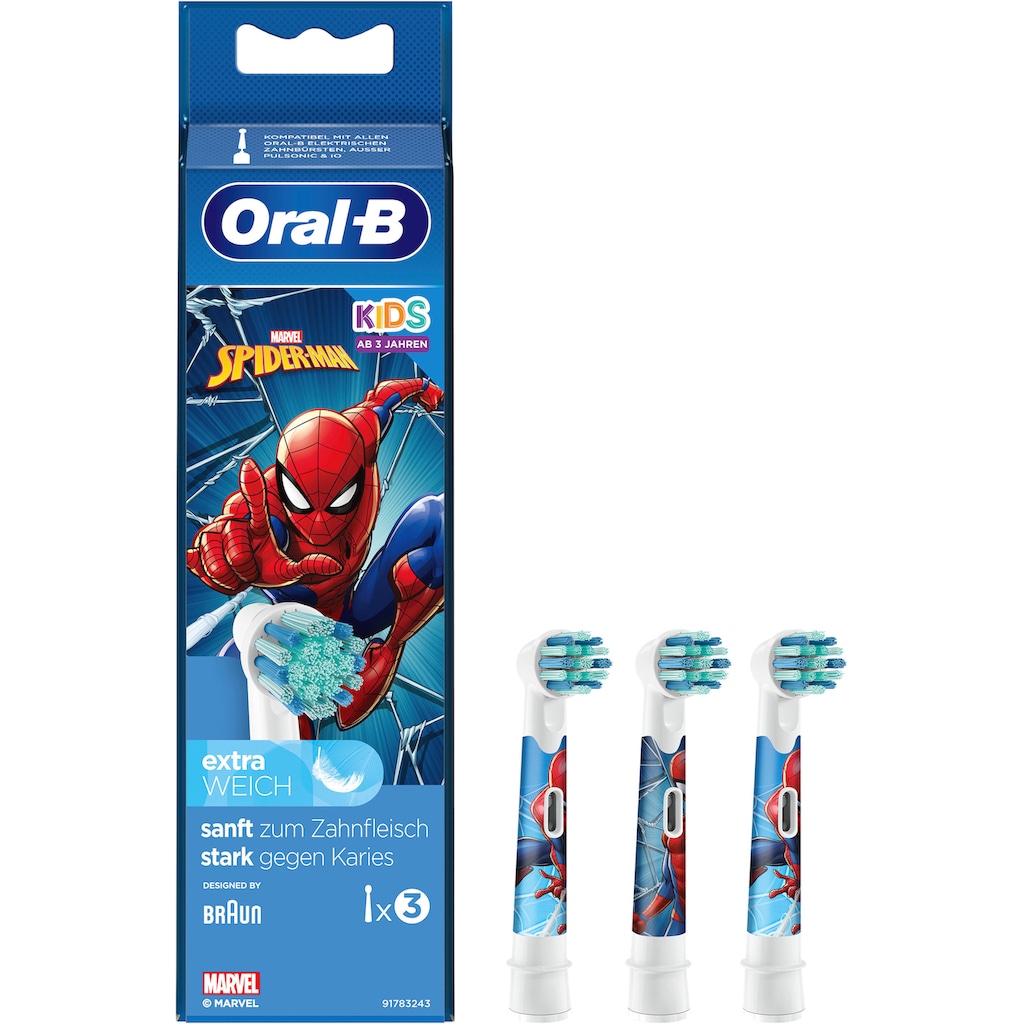 Oral-B Aufsteckbürsten »Spiderman«