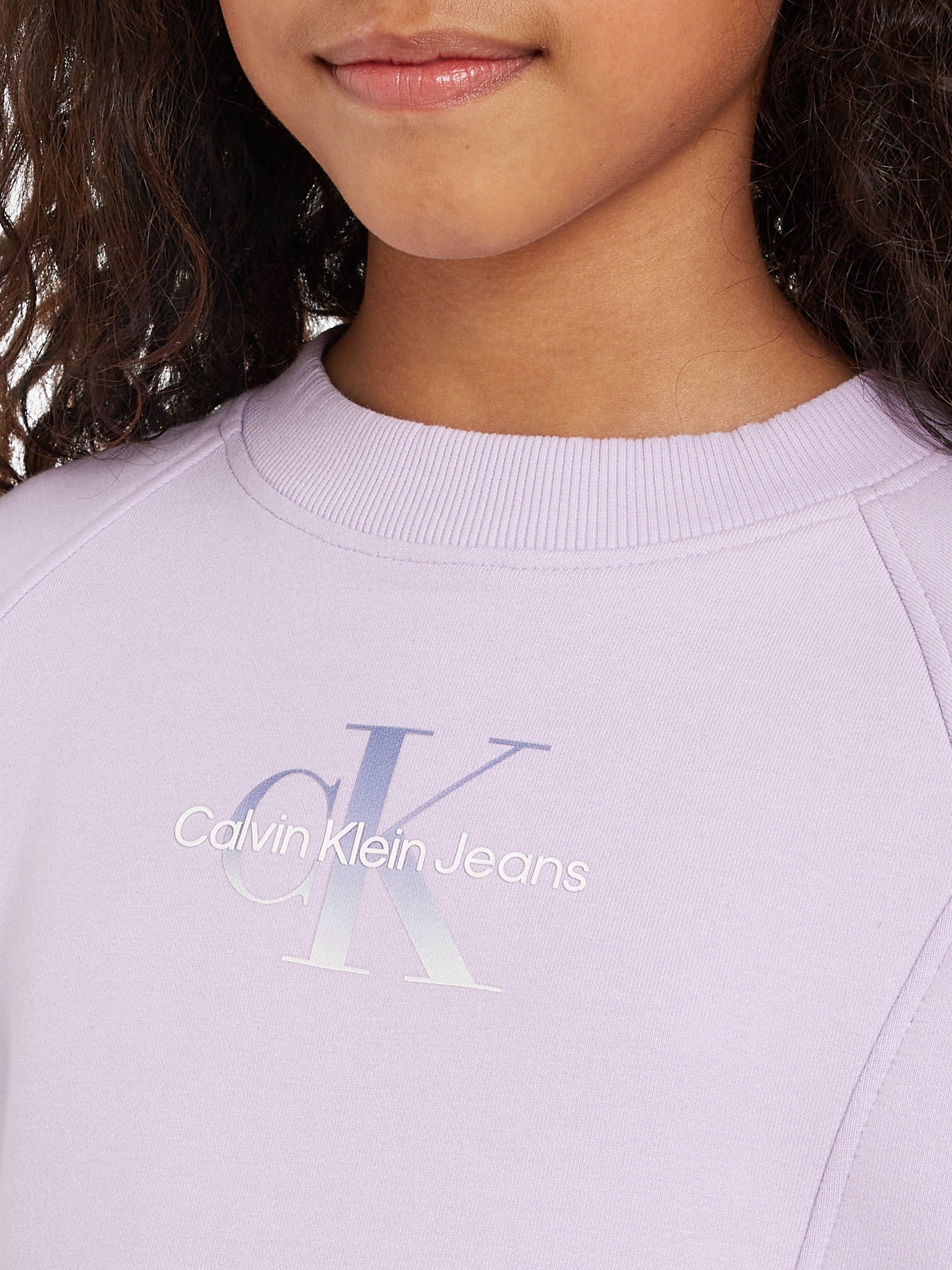 Calvin Klein Jeans Sweatshirt »GRADIENT MONOGRAM CN SWEATSHIRT«, für Kinder bis 16 Jahre