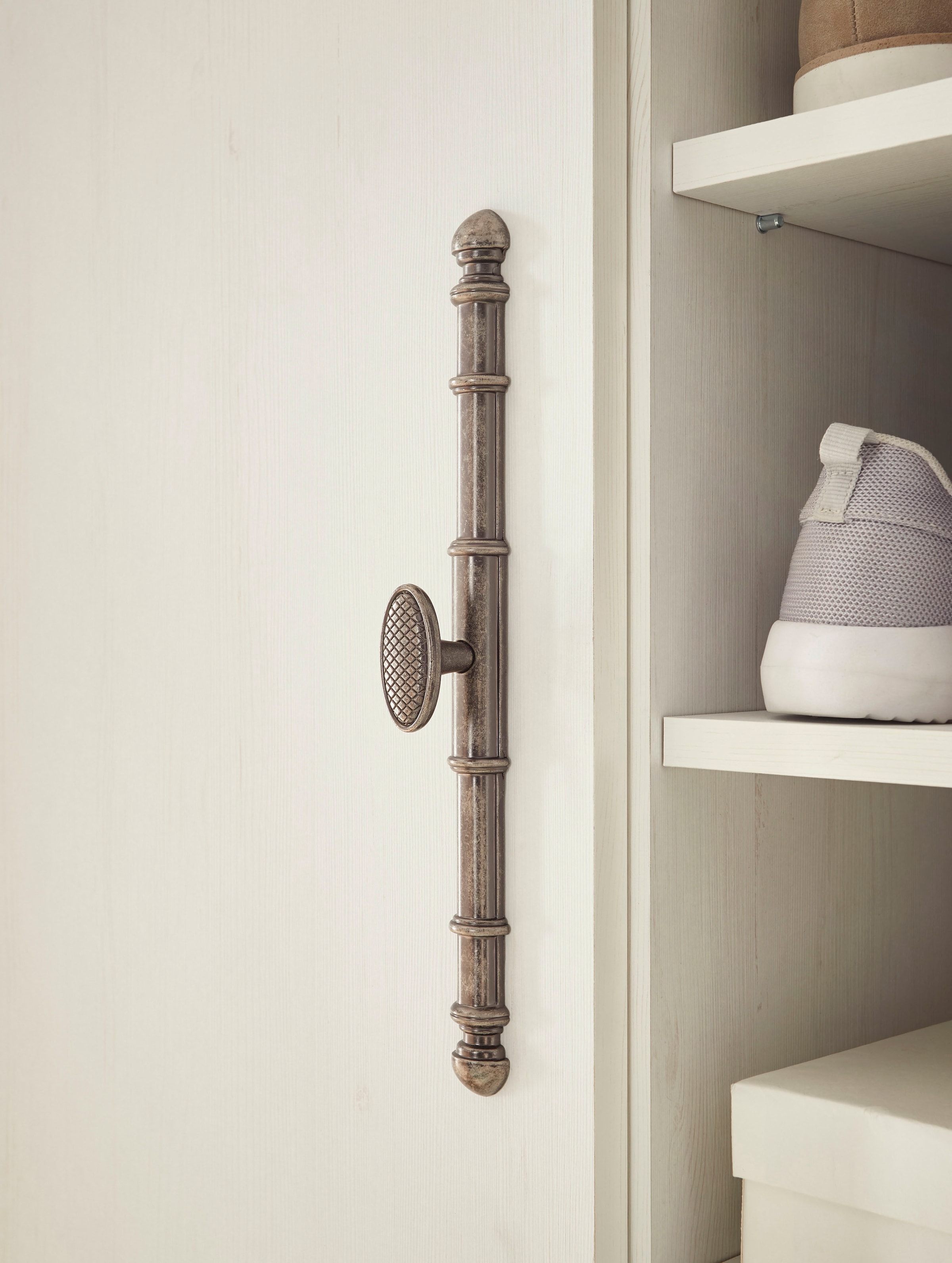 Home affaire Schuhschrank »WESTMINSTER BESTSELLER!«, (Höhe ca. 203 cm), im romantischen Landhausstil