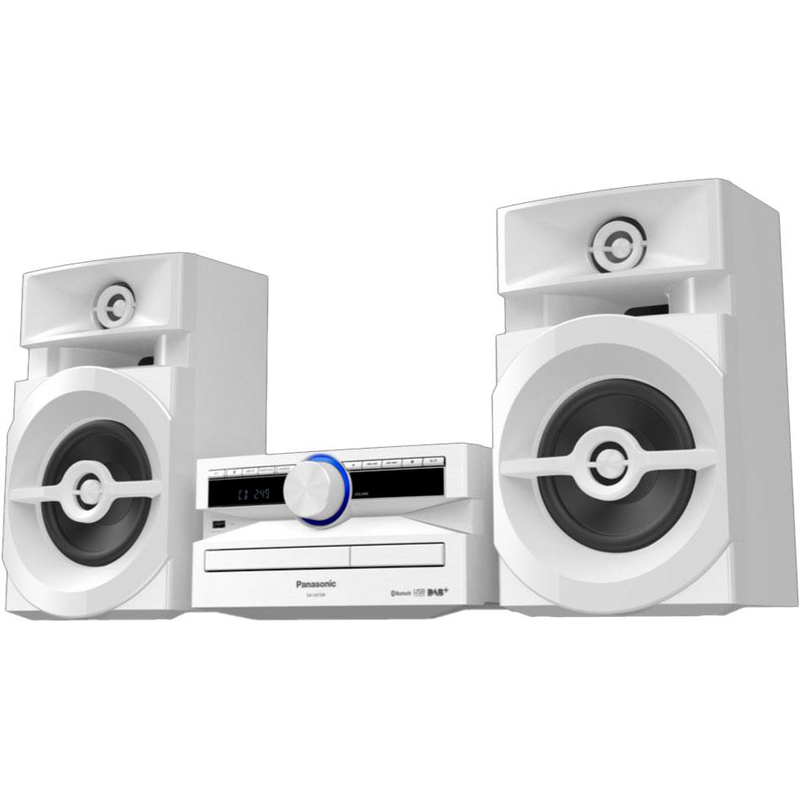 PANASONIC Microanlage »SC-UX104« (Bluetooth Digitalradio (DAB+) 300 W) Weiß