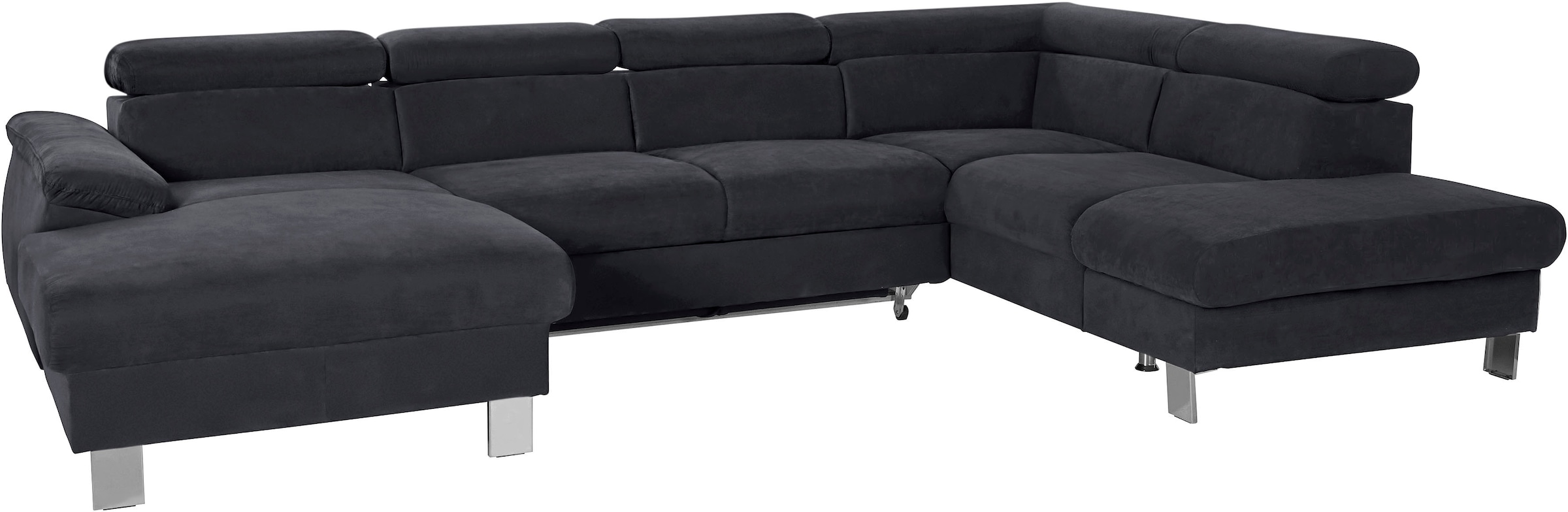 COTTA Wohnlandschaft »Komaris U-Form, B: 320 cm« mit Kopfteilverstellung, o günstig online kaufen