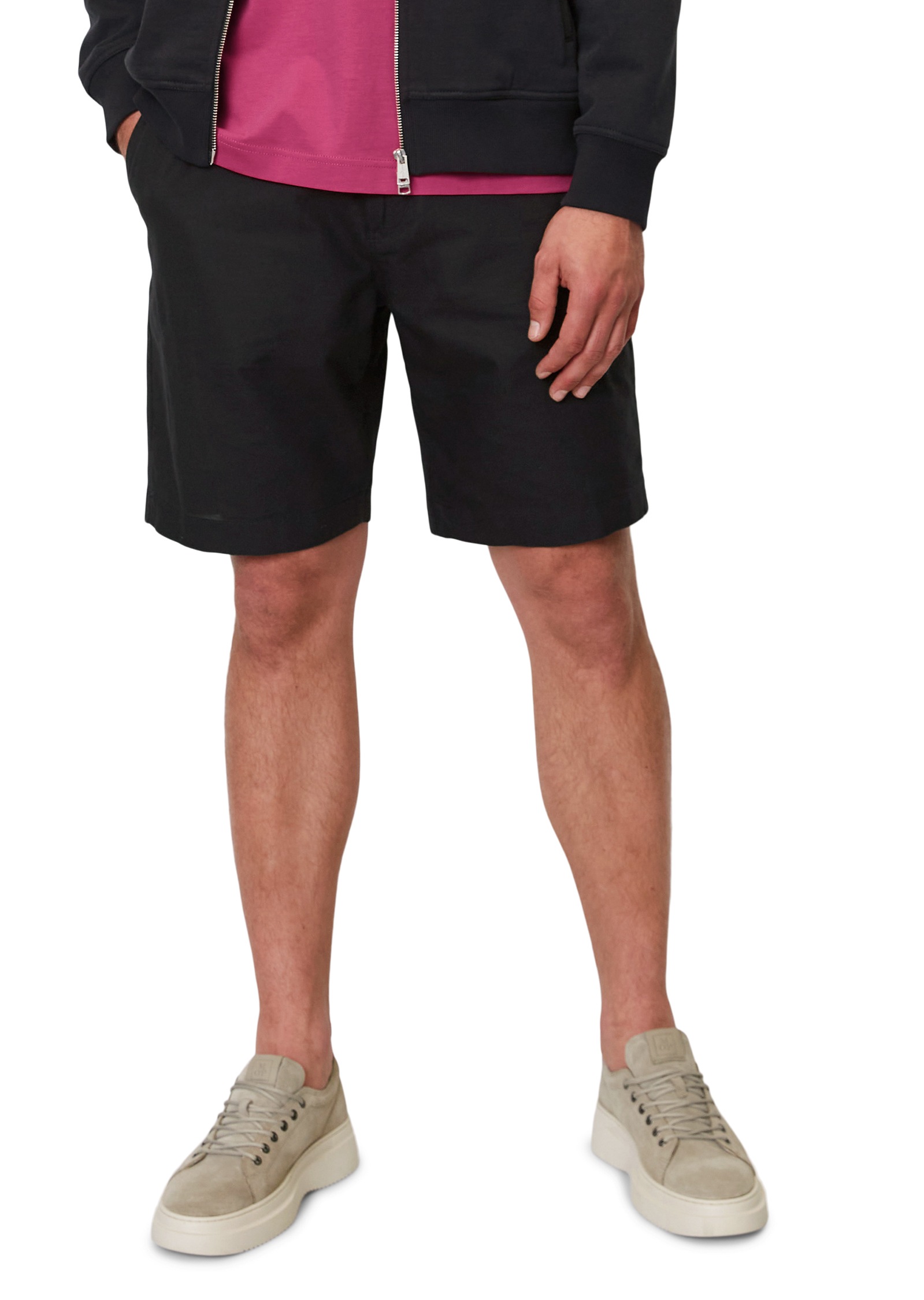 Bild von Marc O'Polo Shorts »aus Bio-Baumwolle und Leinen«