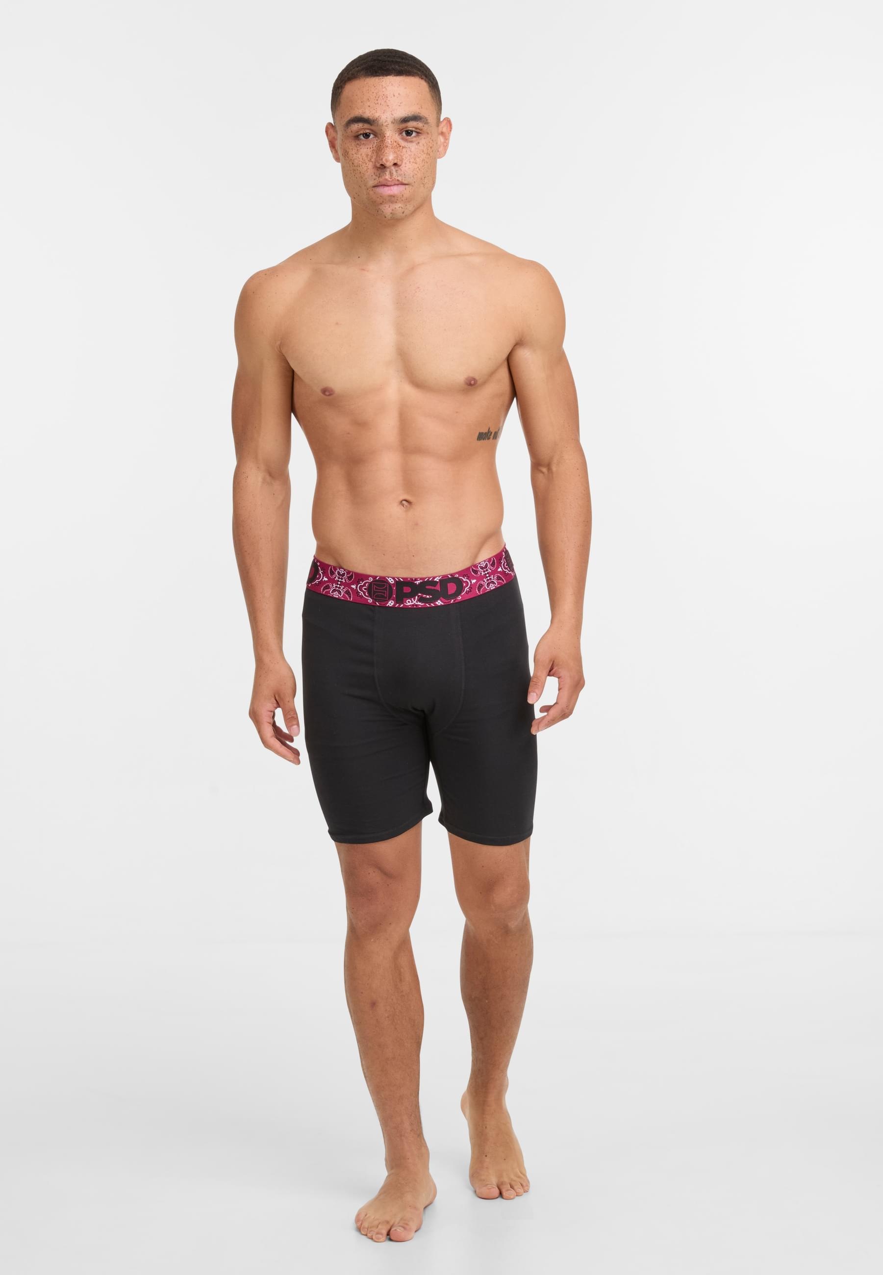 PSD Boxershorts »PSD DARK PAISLEY 3 PACK« 1 Stk.