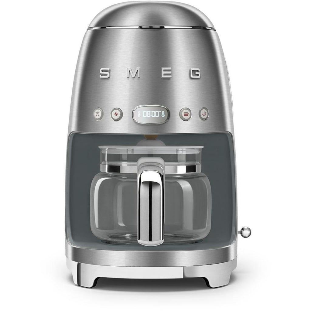 Smeg Filterkaffeemaschine »DCF02SSEU«, 1,4 l Kaffeekanne, Permanentfilter, 1x4