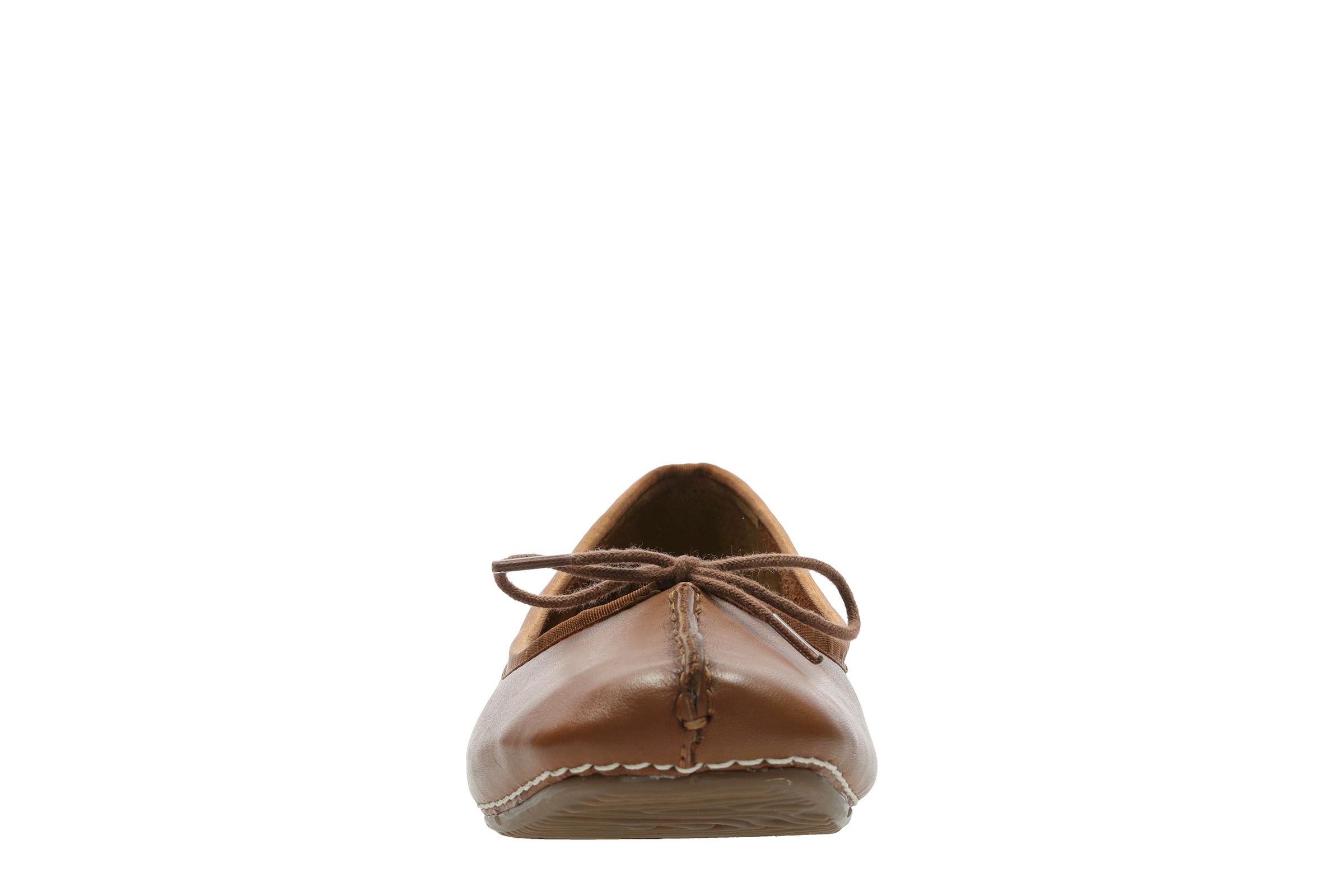 Clarks Ballerina »Freckle Ice«, Slipper, Flats, Flats, Slipper mit Schleifchen