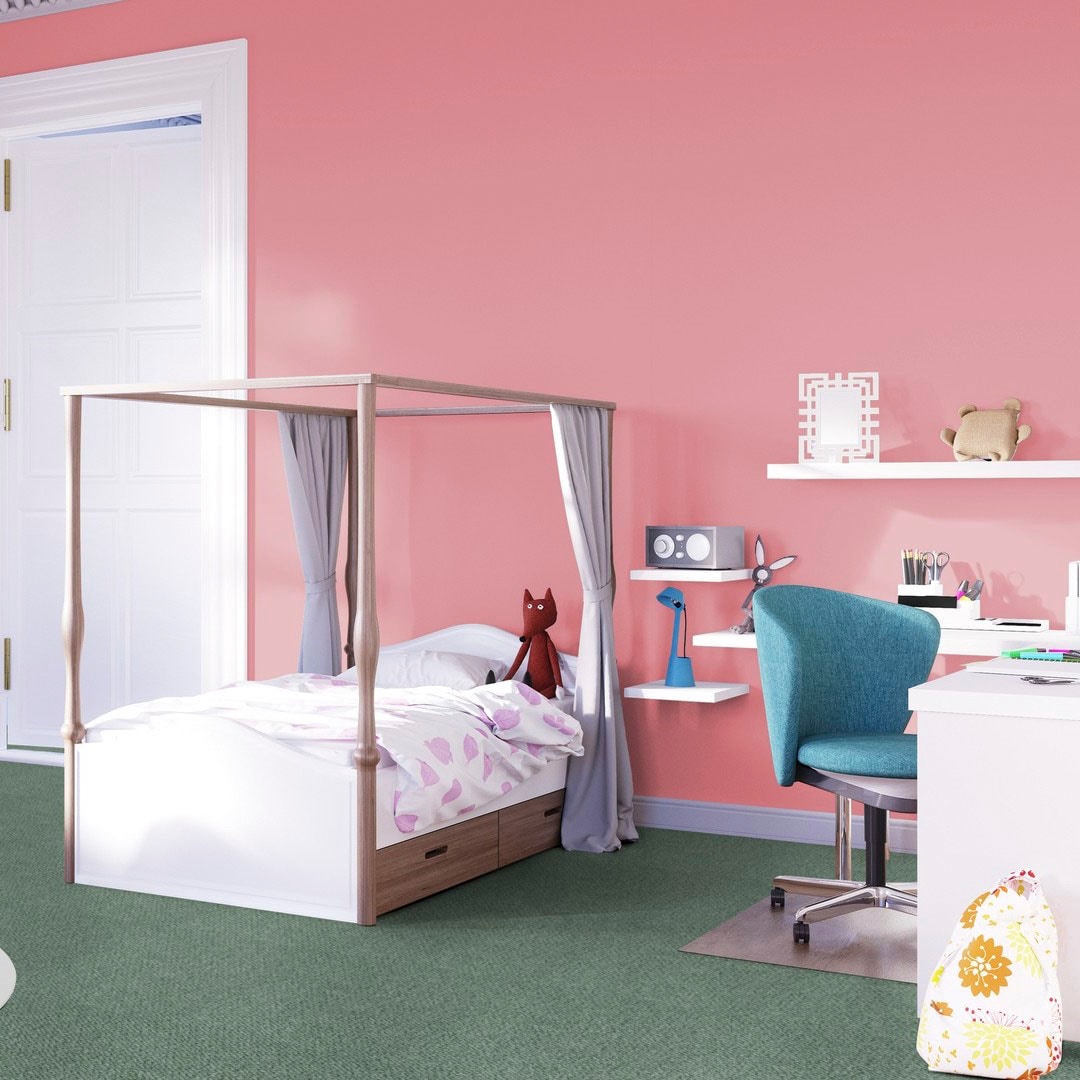 Vorwerk Teppichboden »Passion 1091 (Metro), Schlinge - Uni Farben, Made in Germany«, rechteckig, 6,3 mm Höhe, Wohnzimmer, Schlafzimmer, Kinderzimmer, Breite 400/500 cm