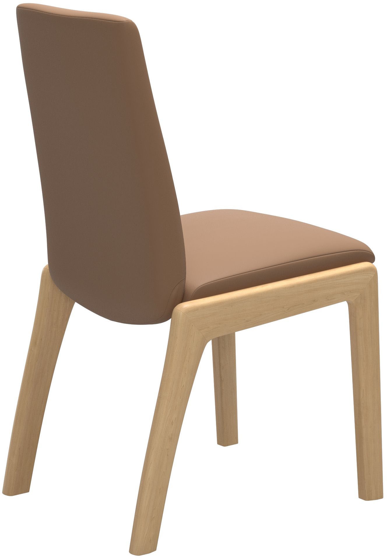 Stressless® Polsterstuhl »Laurel«, Leder BATICK, Low Back, Größe M, mit abgerundeten Beinen in Eiche natur