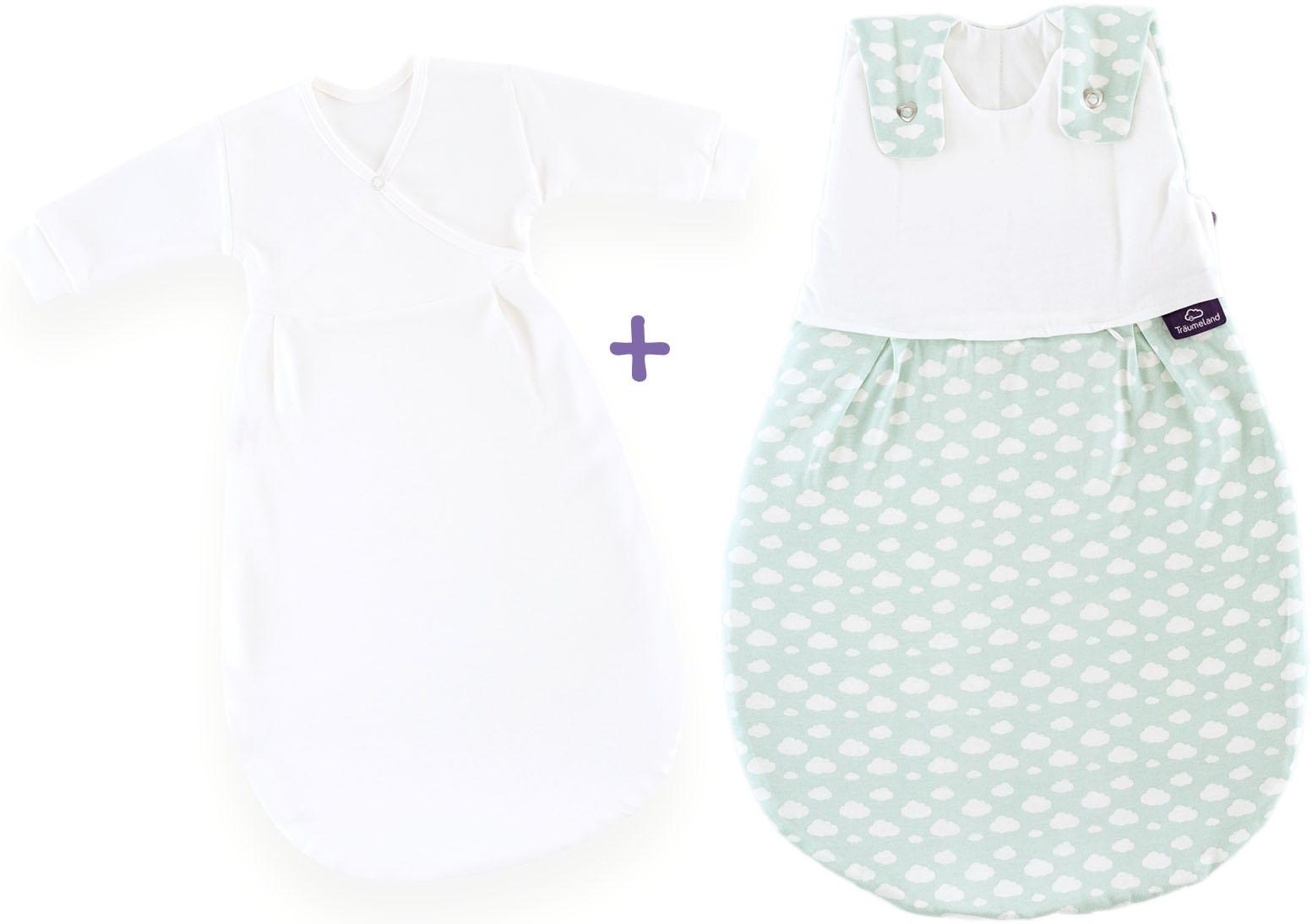 Träumeland Babyschlafsack »Set Wolke mint« günstig online kaufen