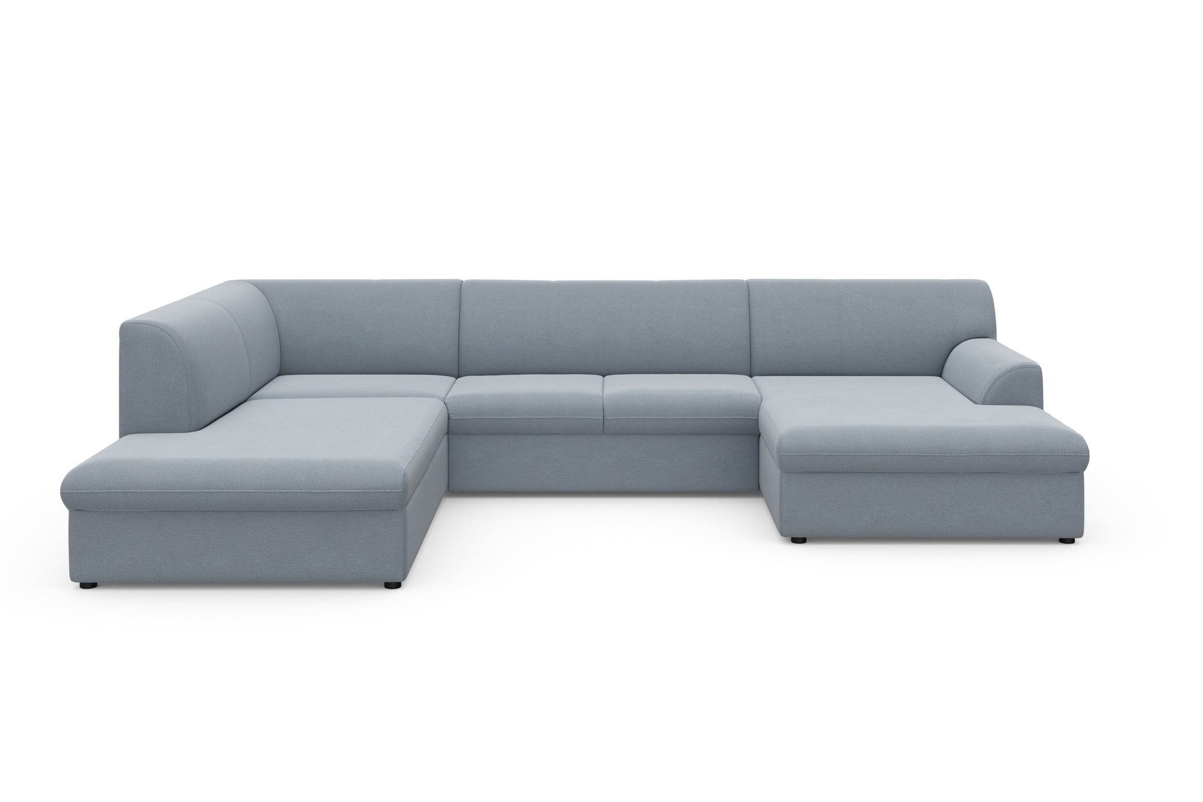 DOMO collection Wohnlandschaft »Topper, elegant und zeitlos, komfortabel, U günstig online kaufen