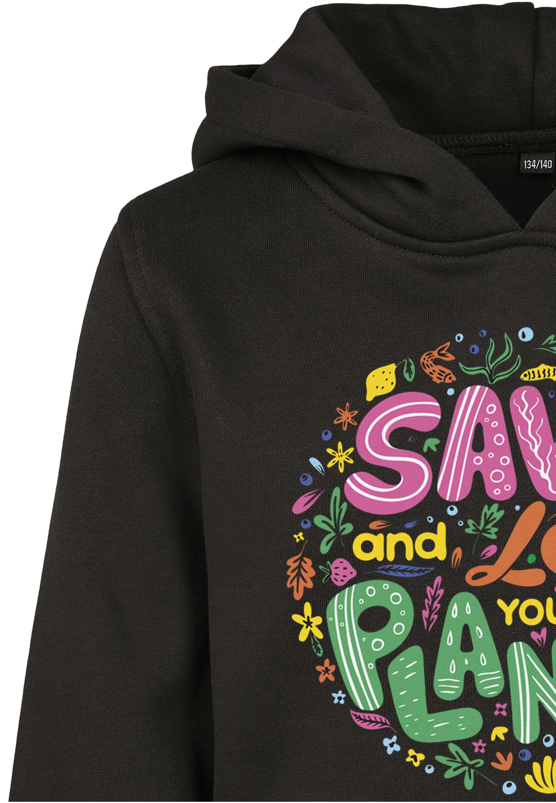 MisterTee Kapuzenpullover »MisterTee Herren Kids Save And Love Hoody« 1 Stk.