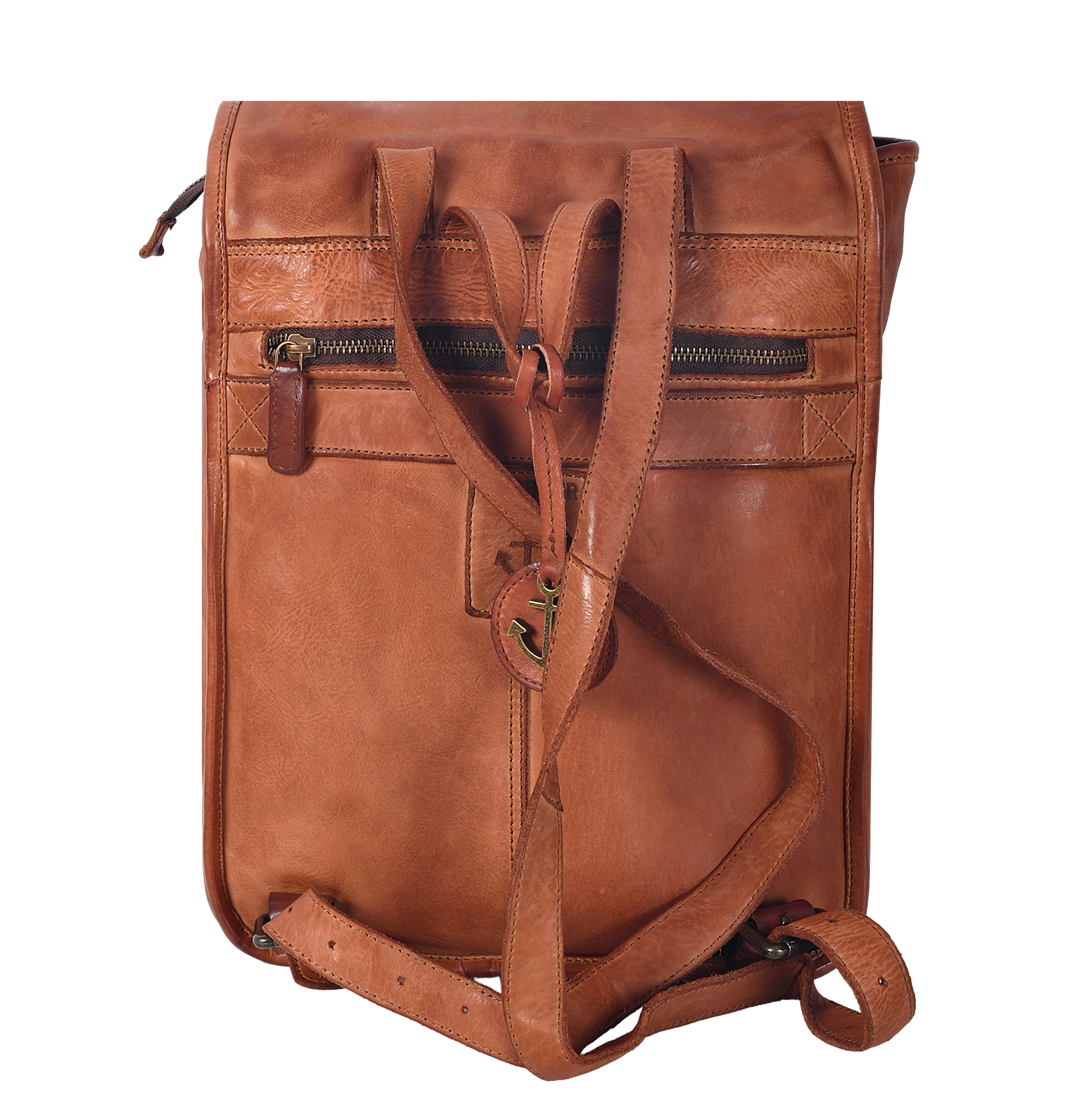 HARBOUR 2nd Cityrucksack »Remy« gewaschenes Rindleder